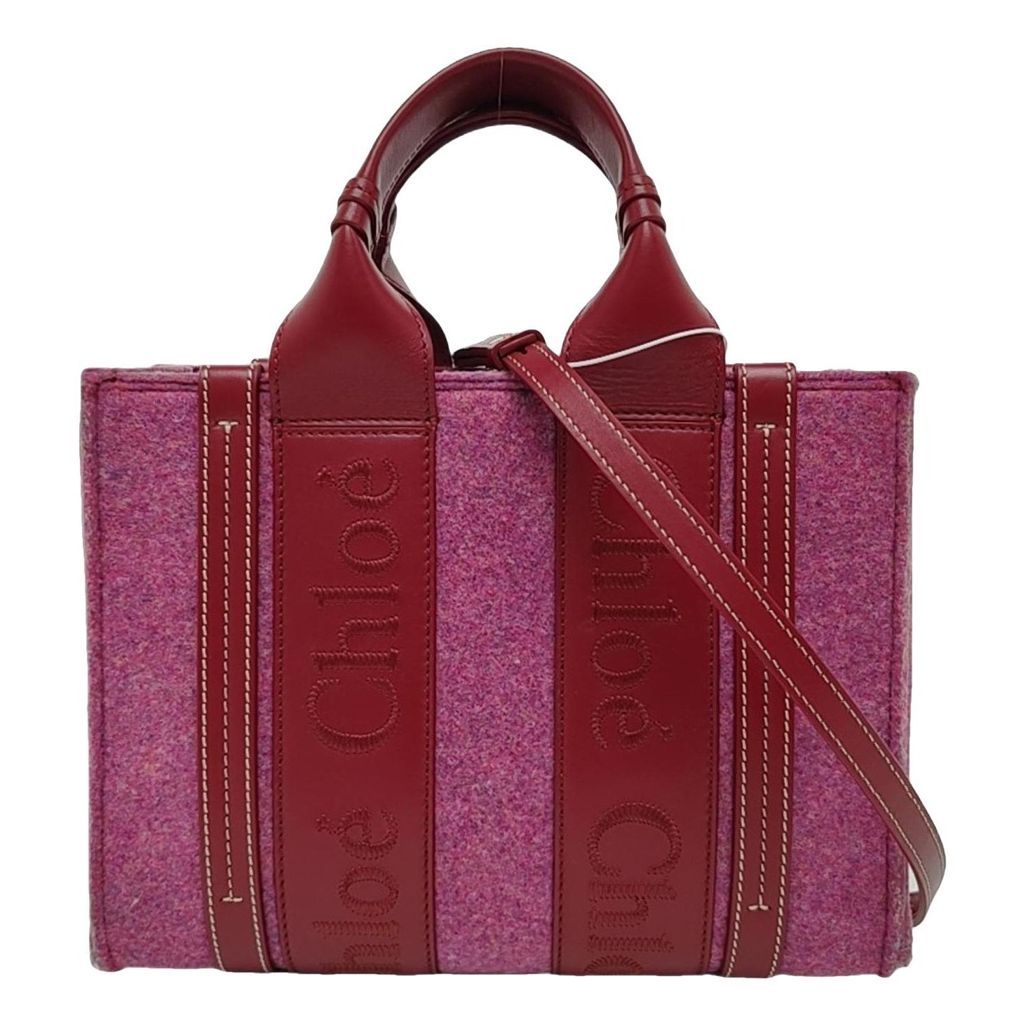 Woody cloth handbag