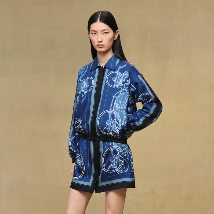 Bleu Lagune "Ex-libris a Main Levee" Jacket