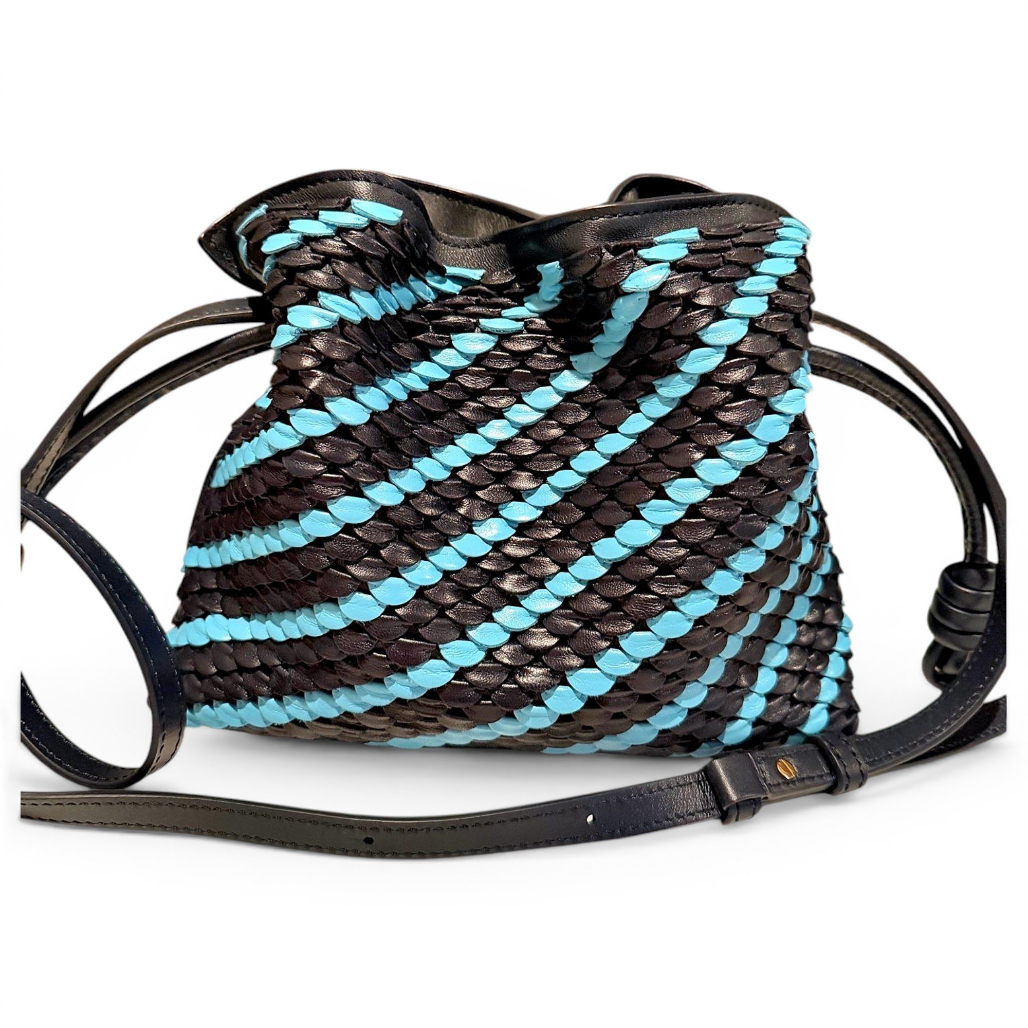 Flamenco leather handbag