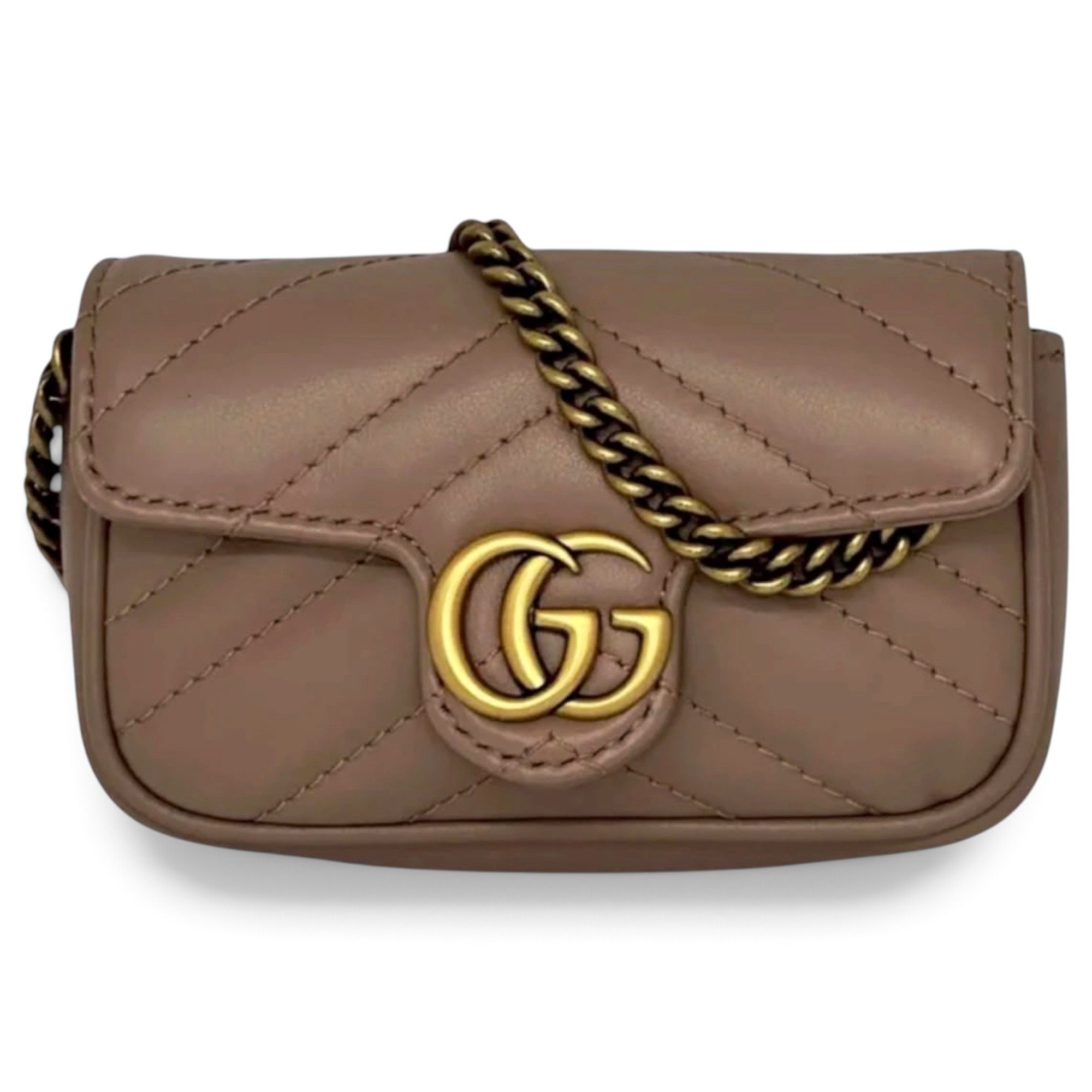 GG Marmont Flap leather handbag