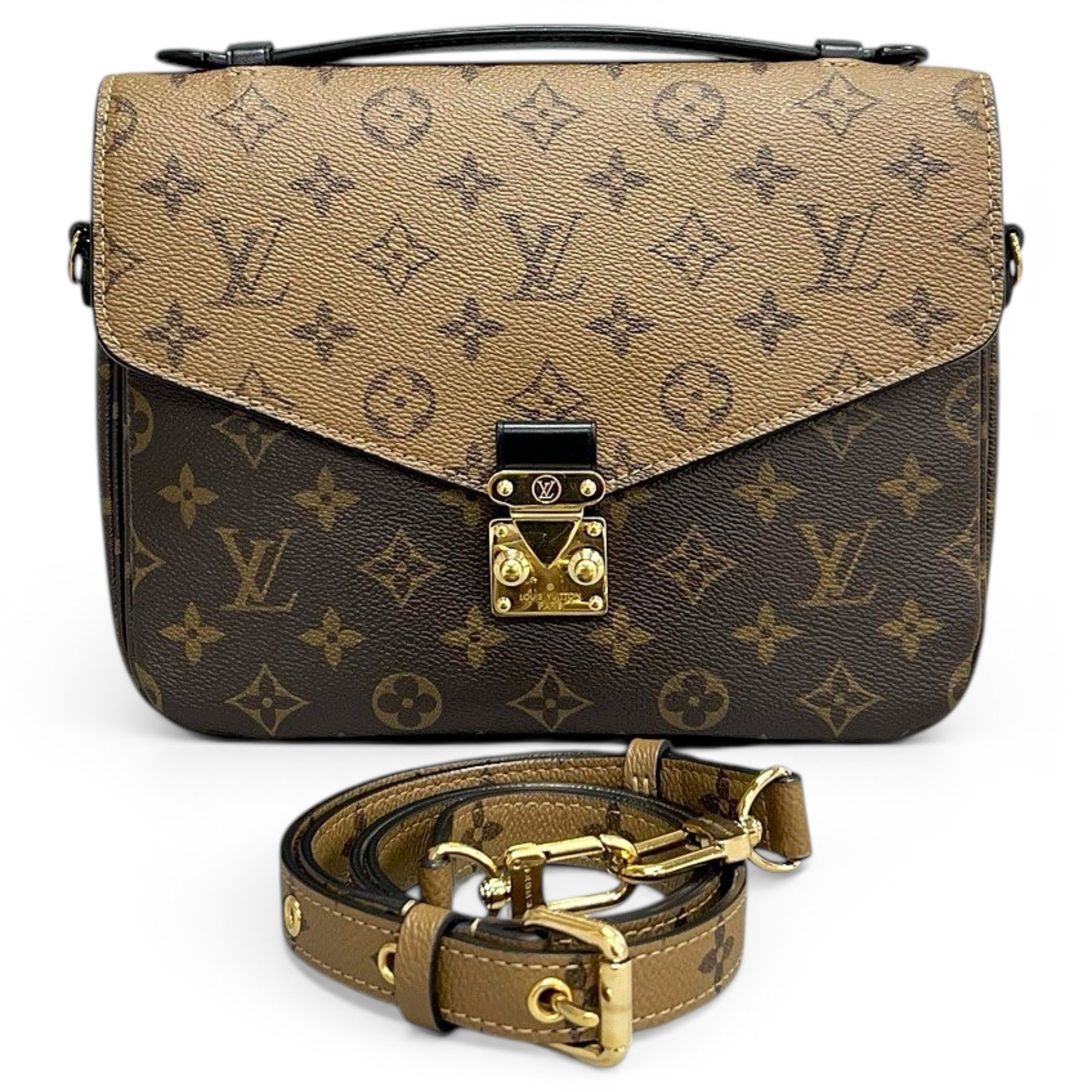 Metis leather handbag