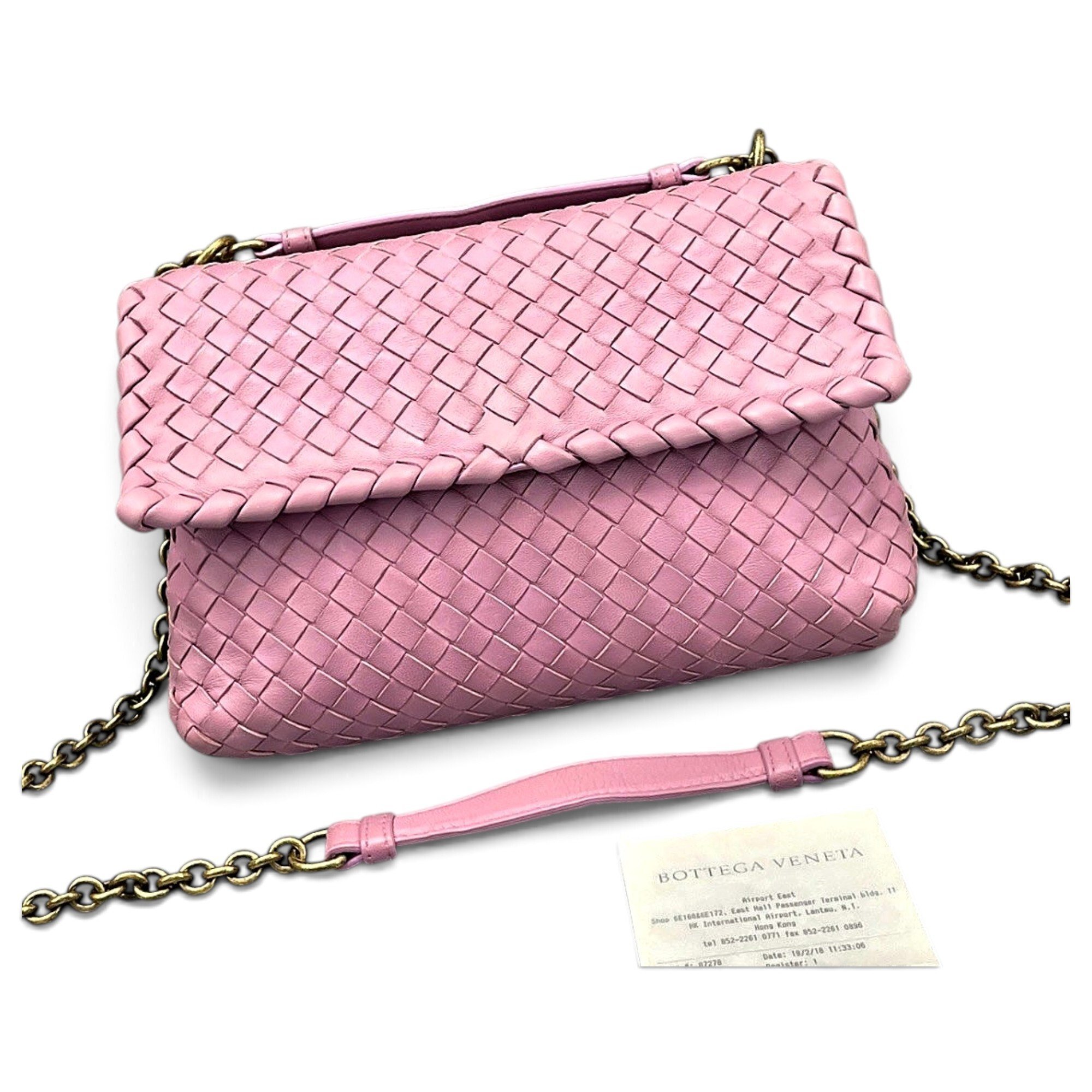 Olimpia leather handbag