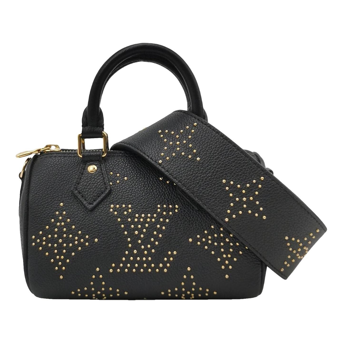 Speedy leather handbag