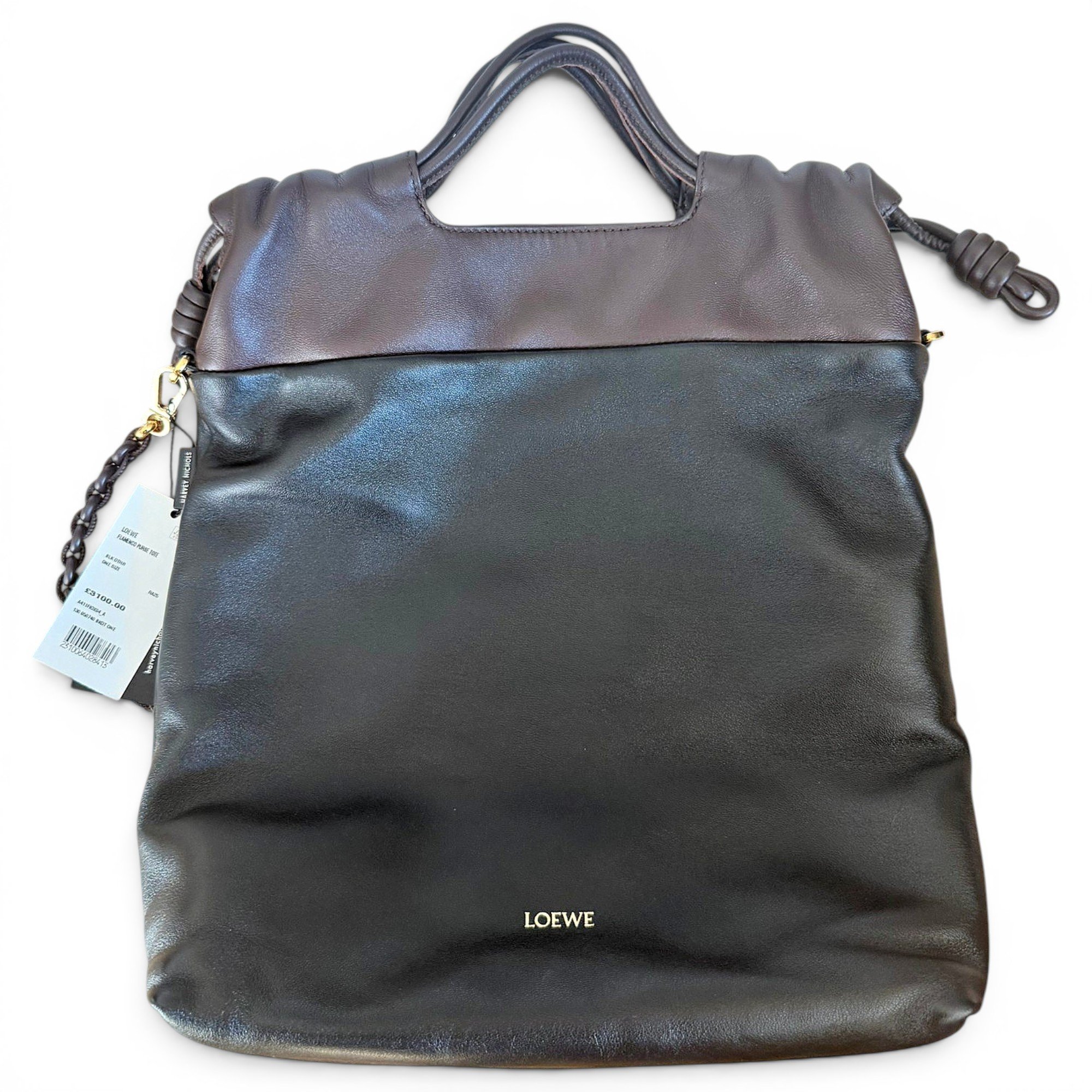 Flamenco leather tote