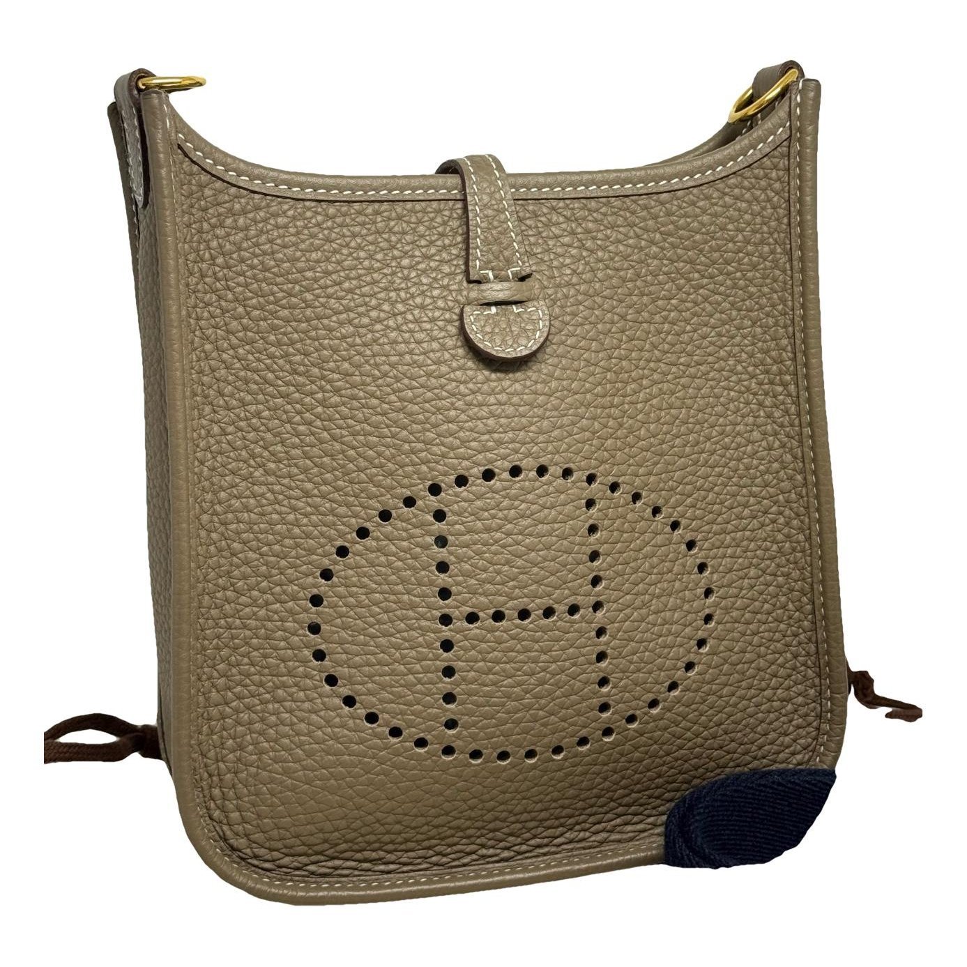 Mini Evelyne leather handbag