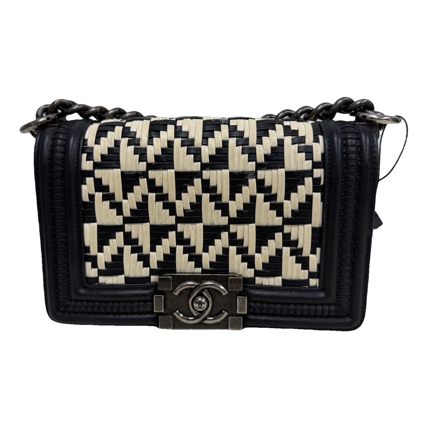 Boy leather crossbody bag