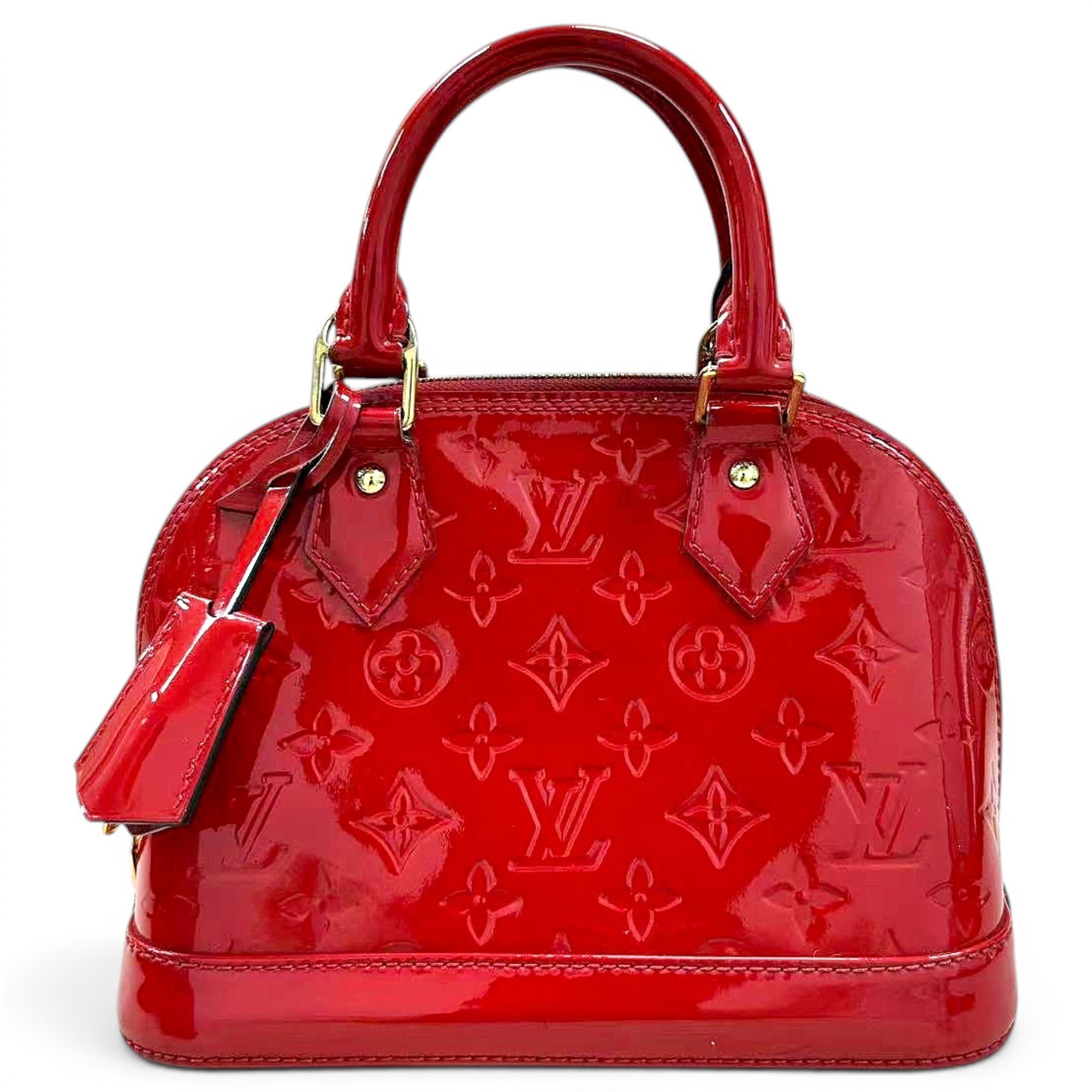 Alma BB patent leather handbag