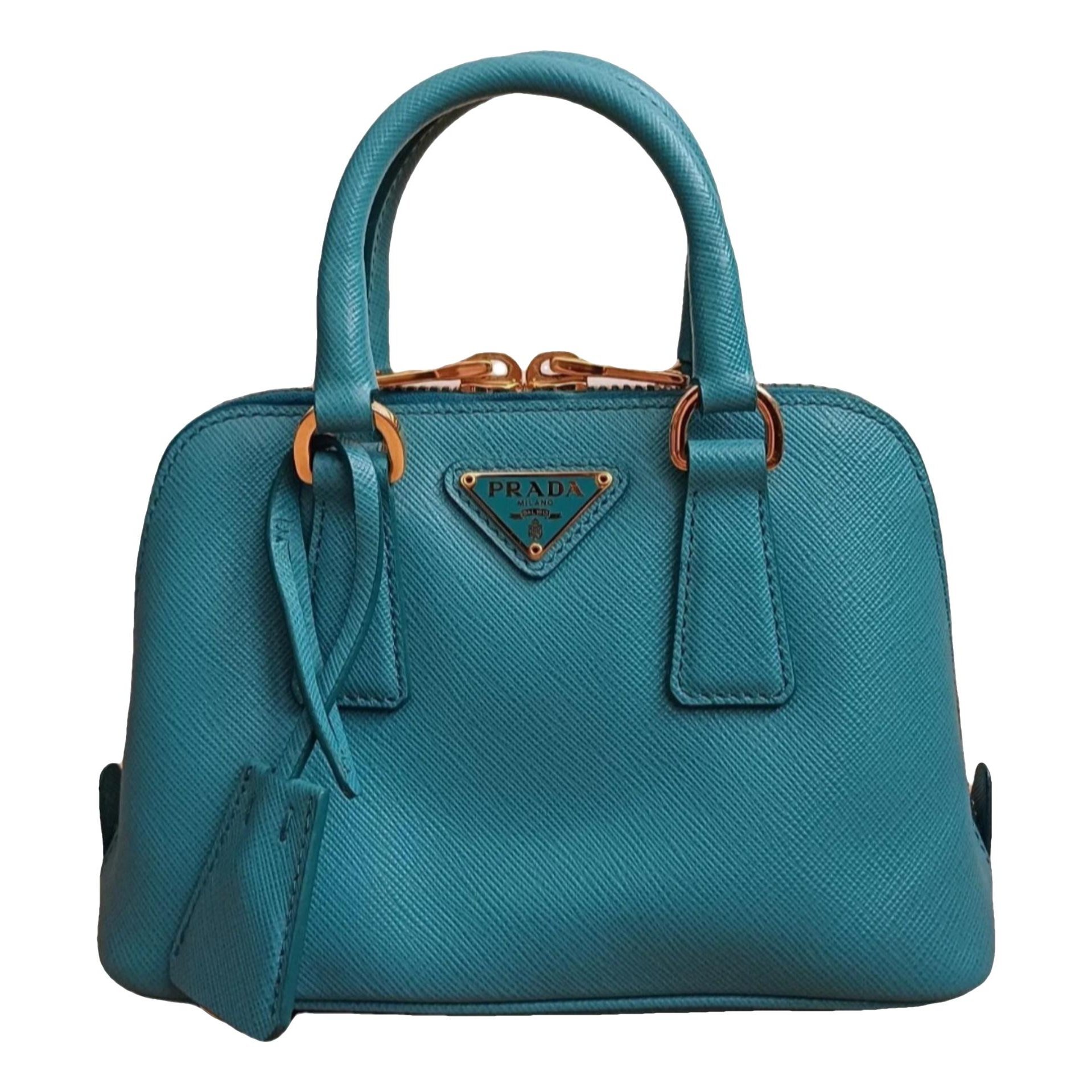 Promenade leather handbag