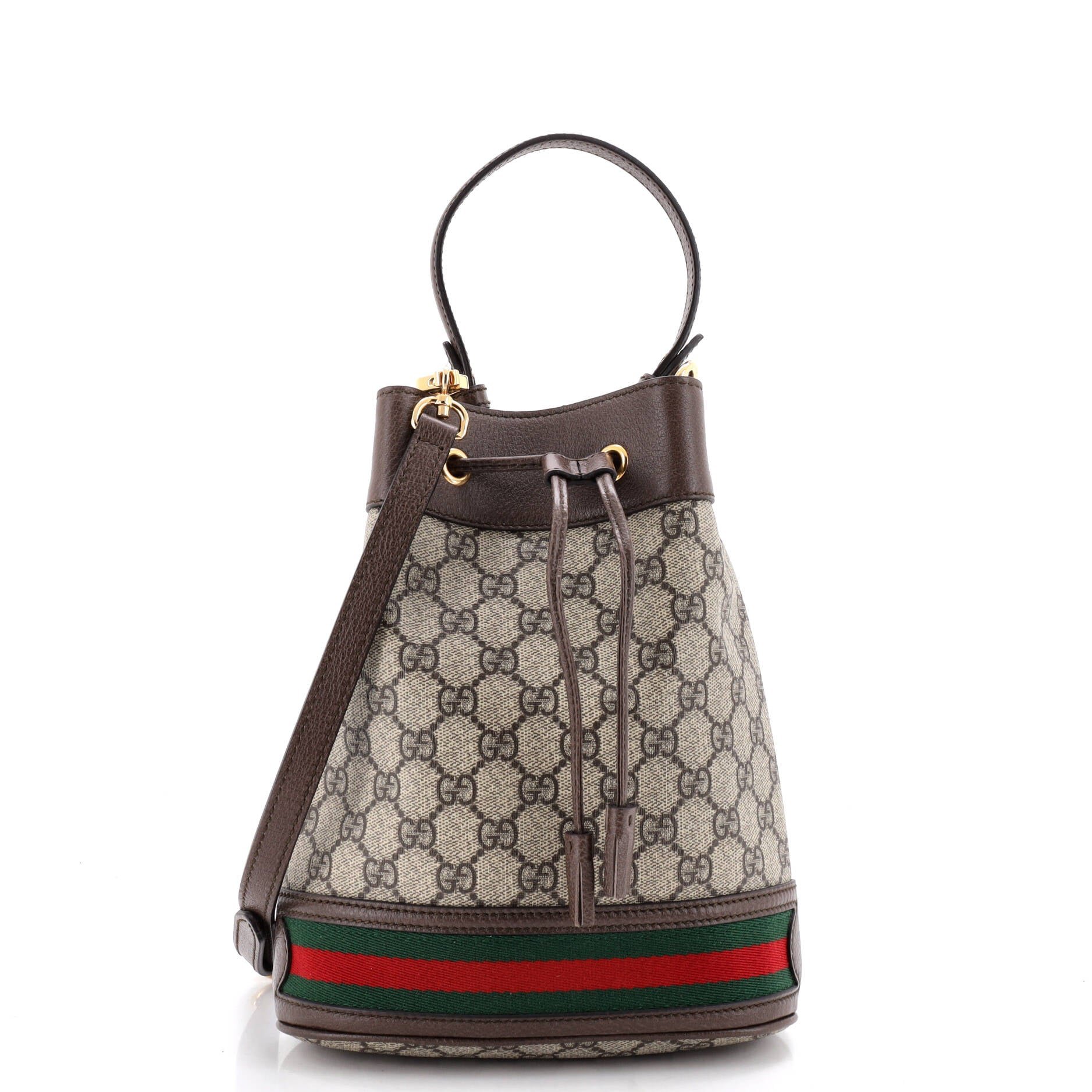 Ophidia Bucket Bag GG Coated Canvas Small
