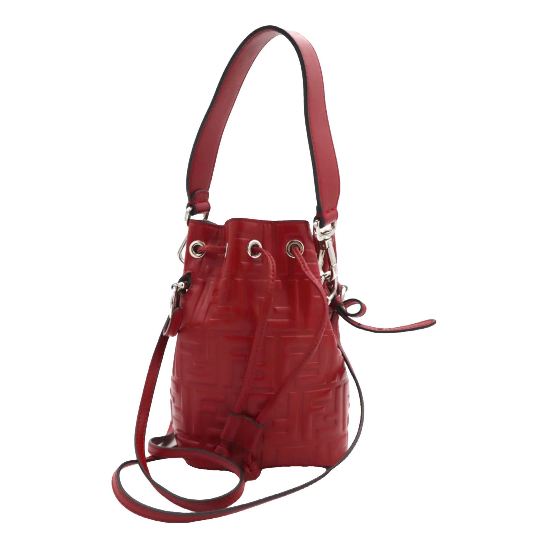Mon Trésor leather crossbody bag
