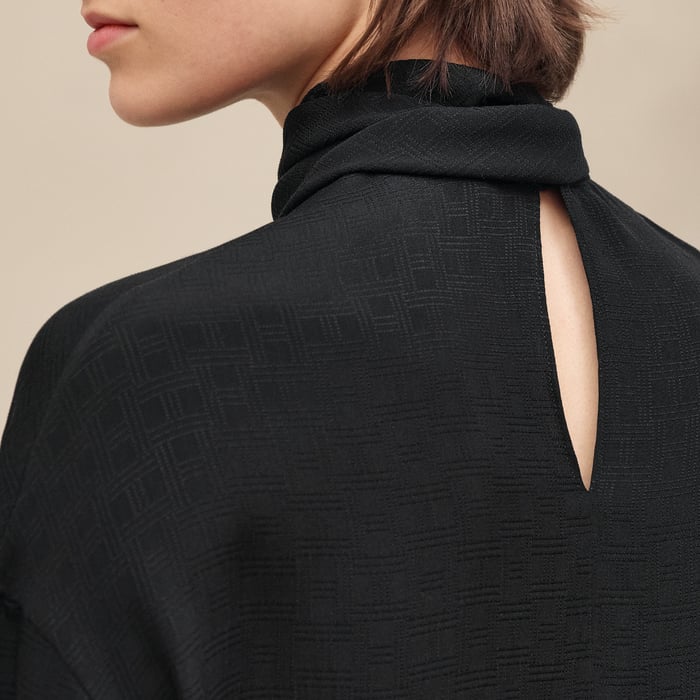 Noir "H Kelly" Cocoon Dress
