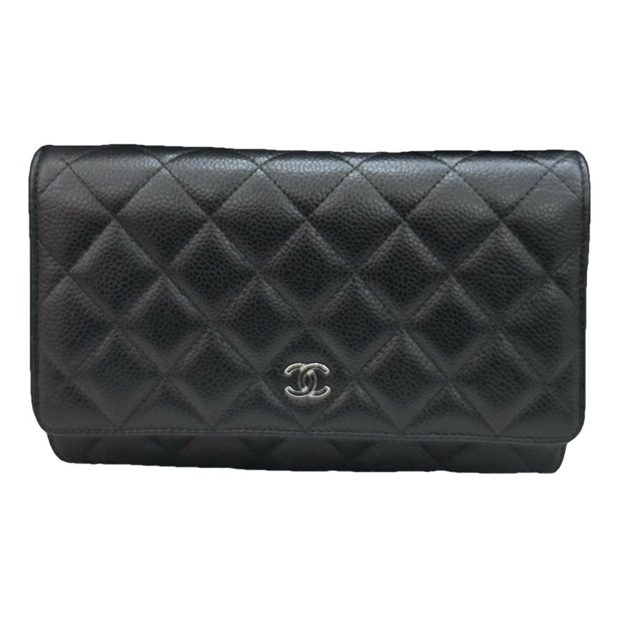 Trendy CC Wallet on Chain leather crossbody bag