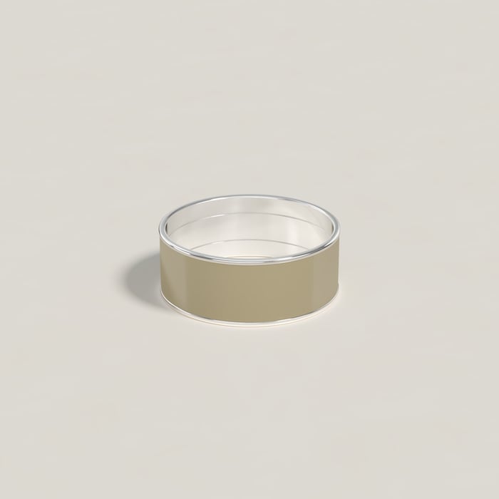 Marron Glacé Uni Ring, Medium Model
