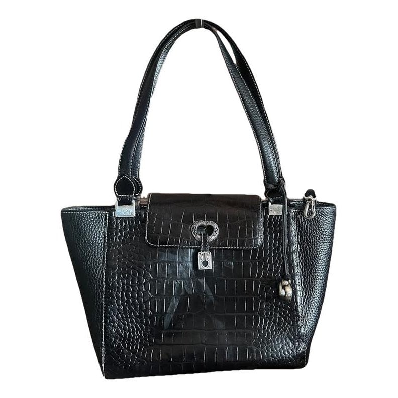 Leather handbag