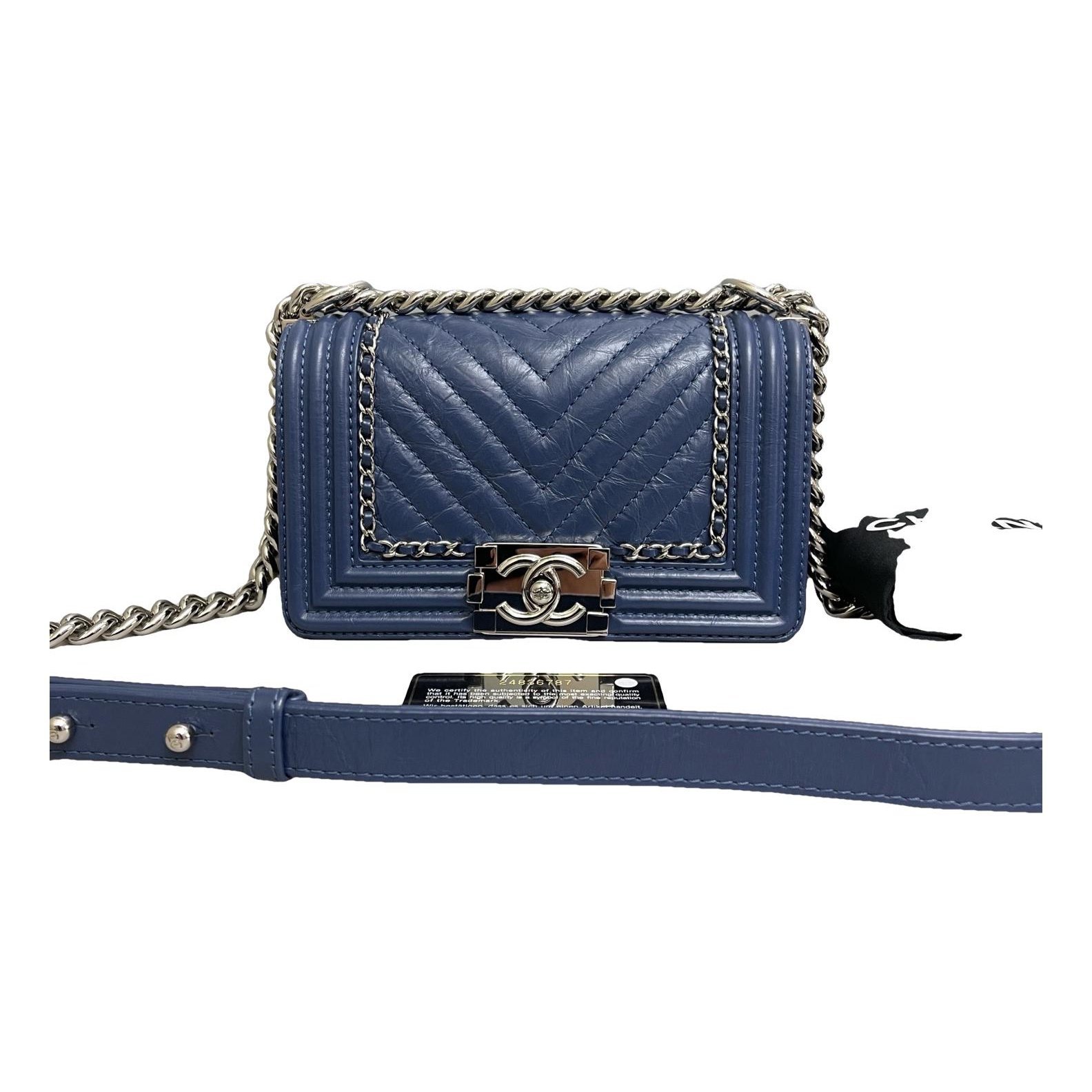 Boy leather handbag