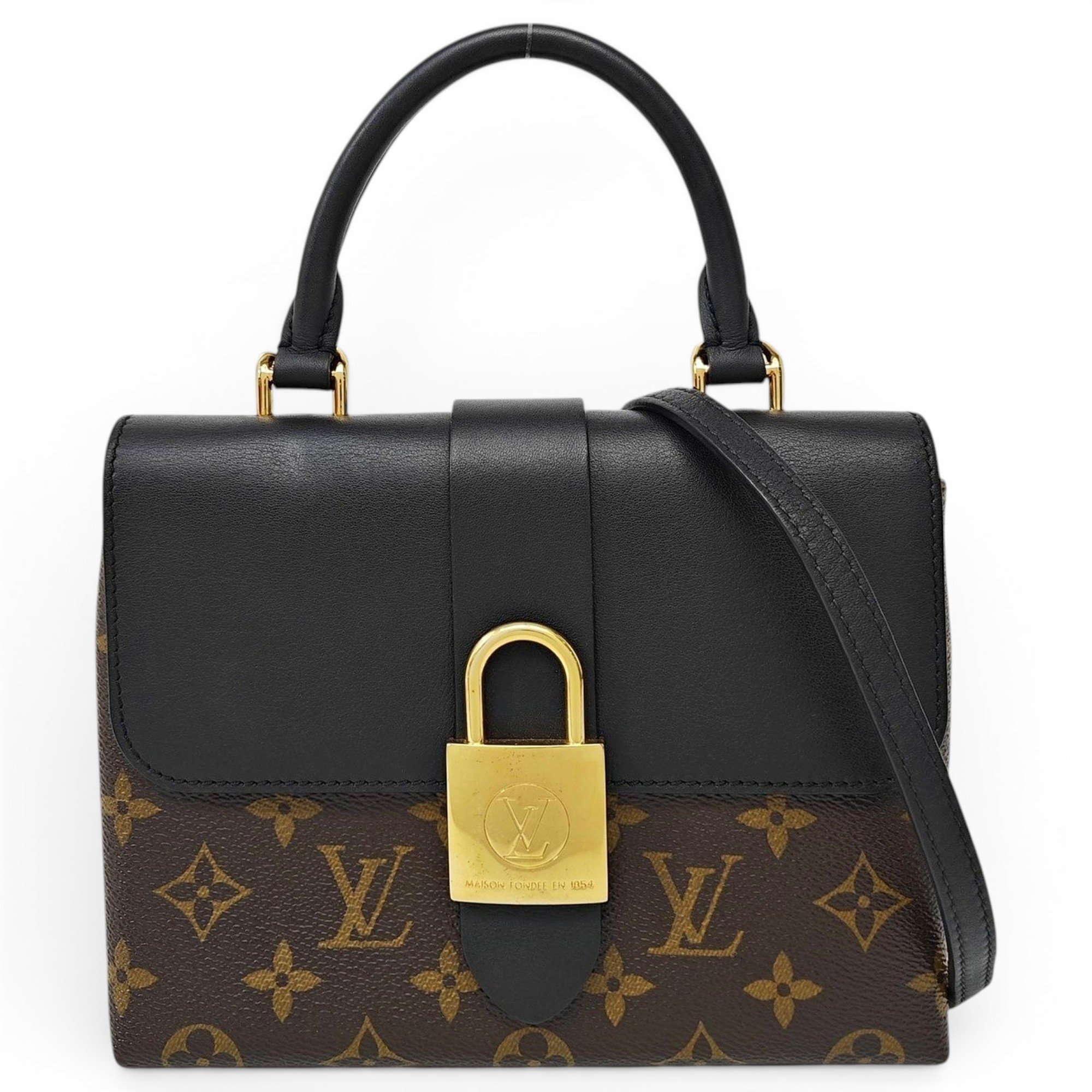 Locky BB leather handbag