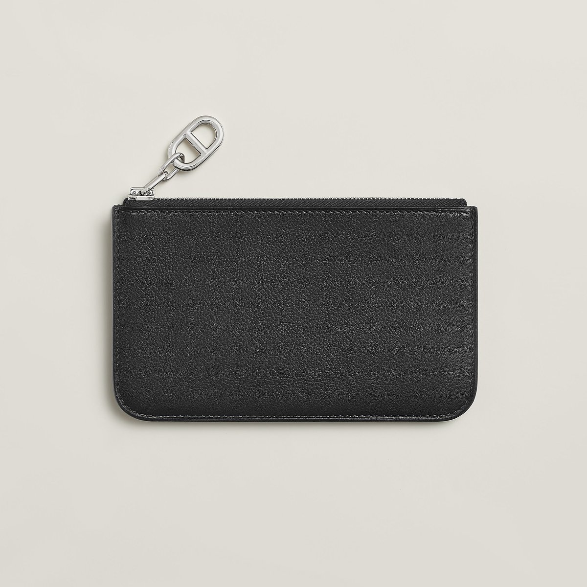 Noir Zipengo Chaine D'Ancre Card Holder