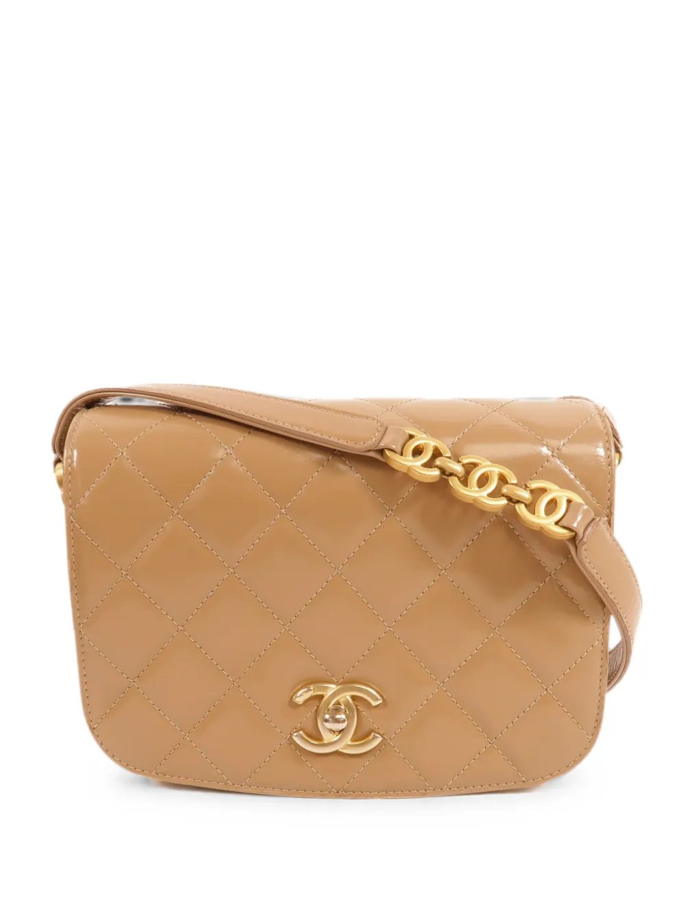 mini CC turn-lock shoulder bag