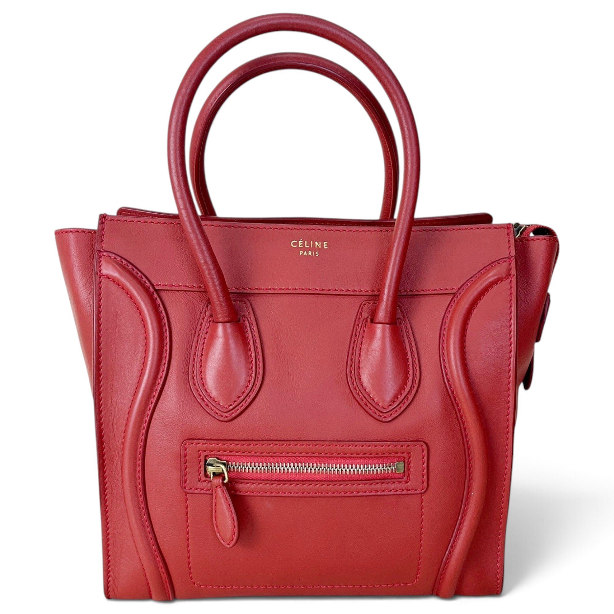 Luggage leather handbag