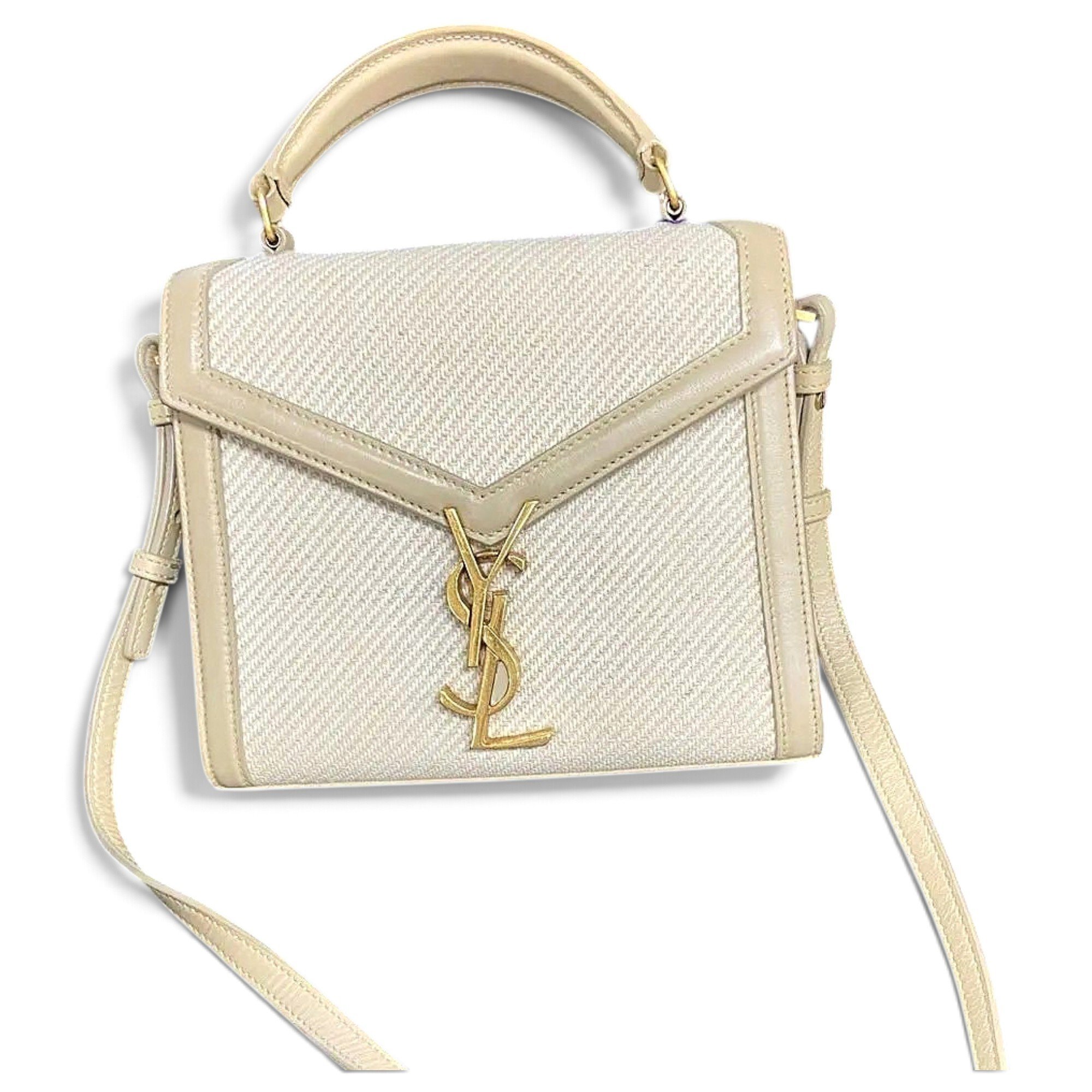 Cassandra Top Handle cloth handbag