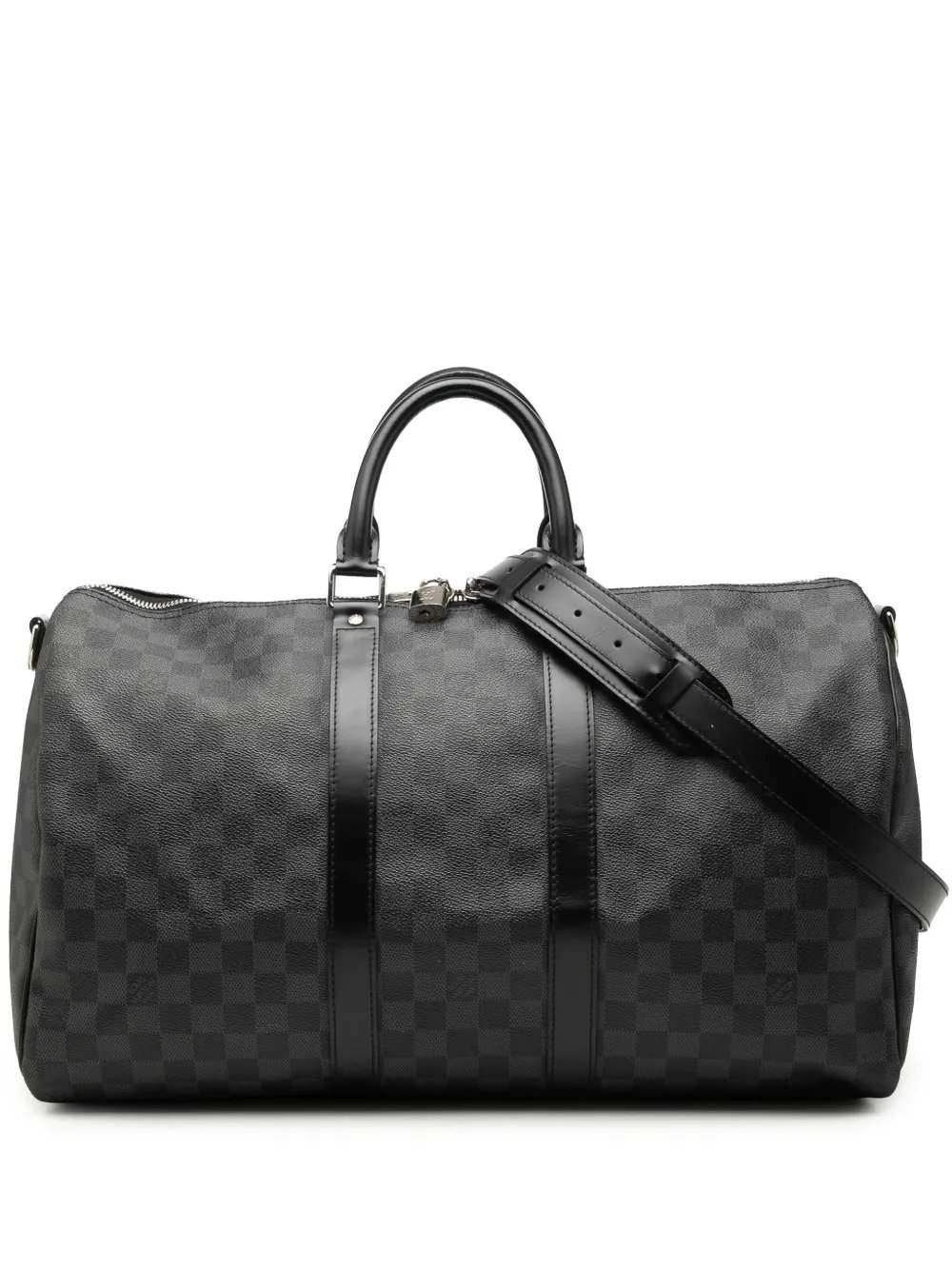Louis Vuitton 2018 Damier Graphite Keepall Bandouliere 45 travel bag