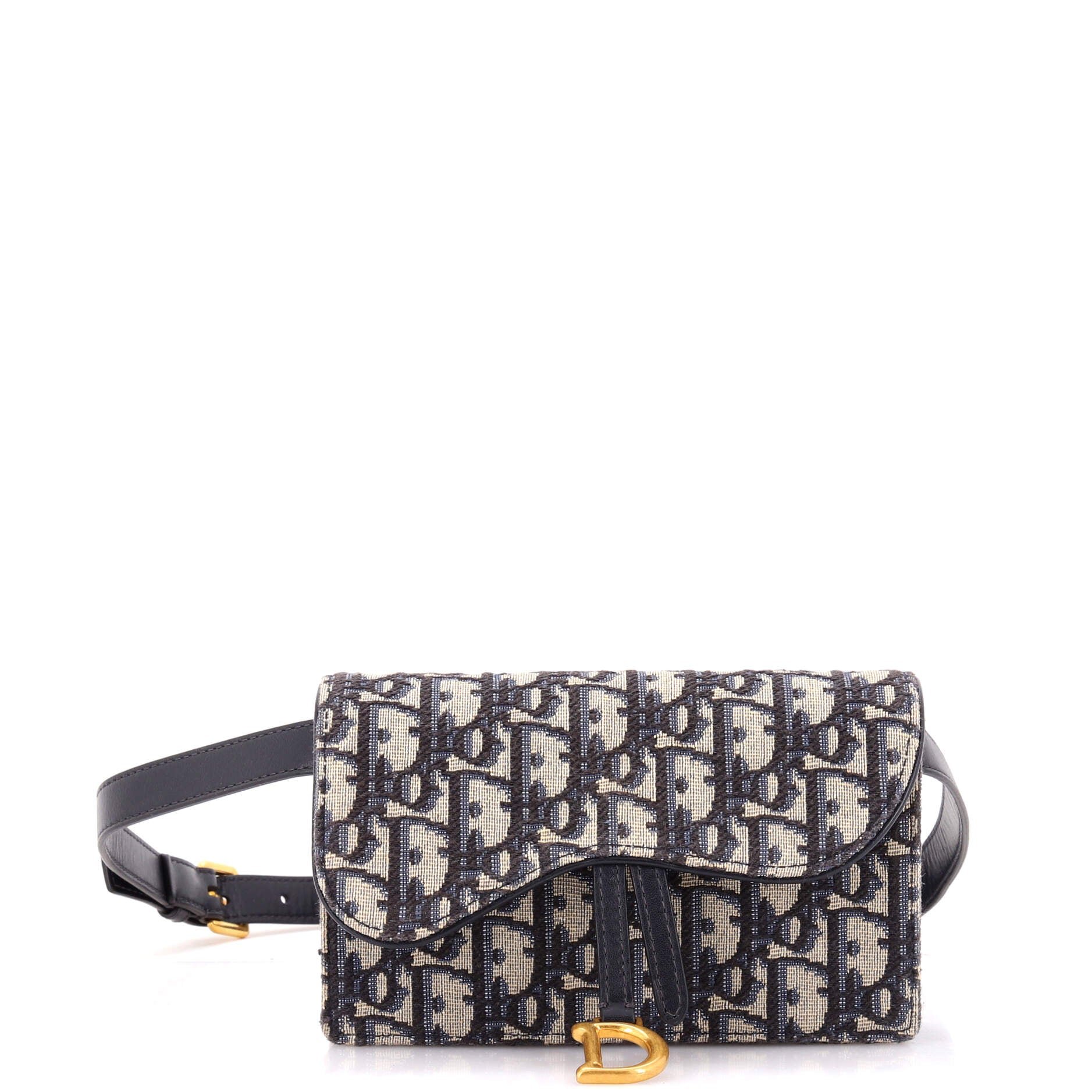 Saddle Rectangular Belt Bag Oblique Canvas