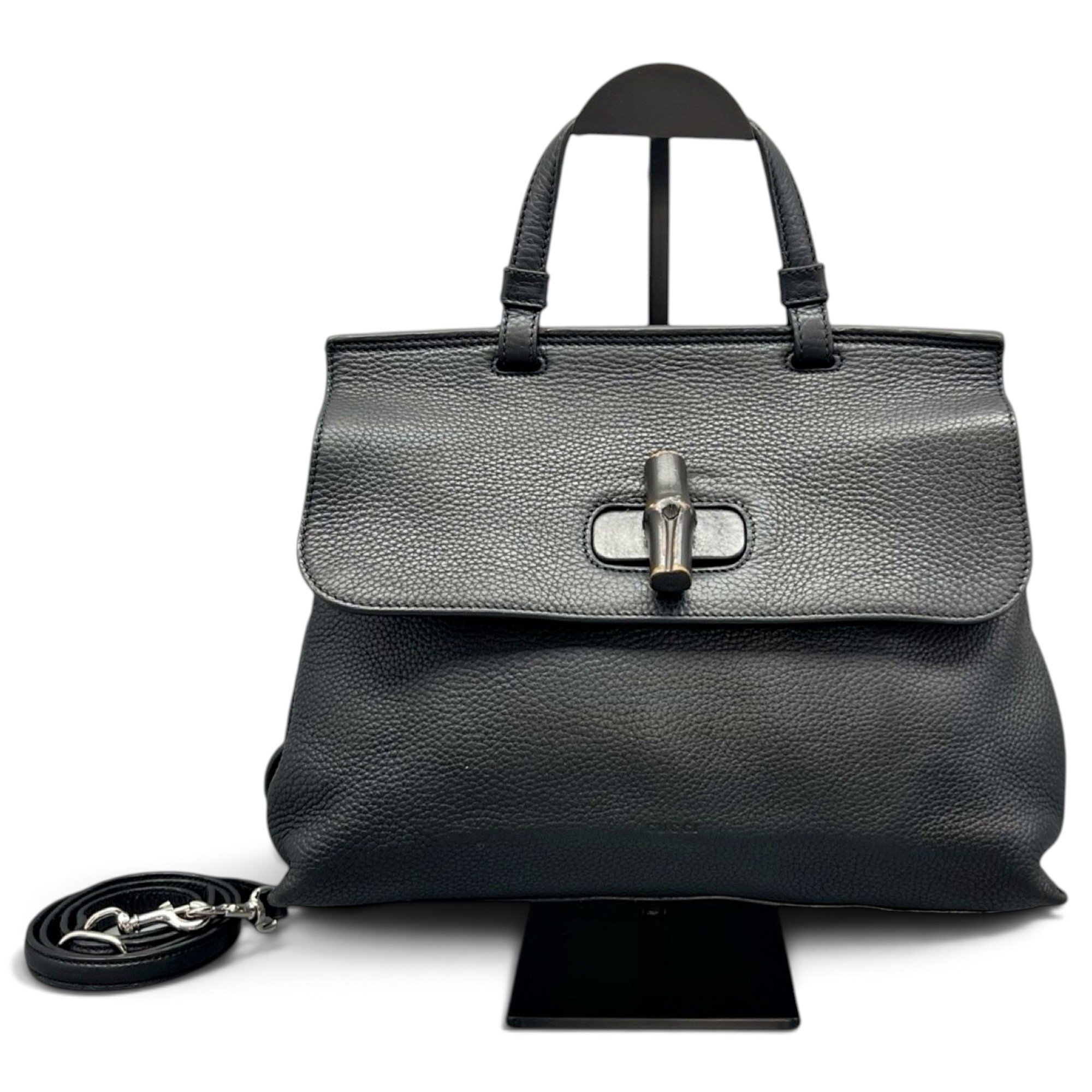 Bamboo Daily leather tote