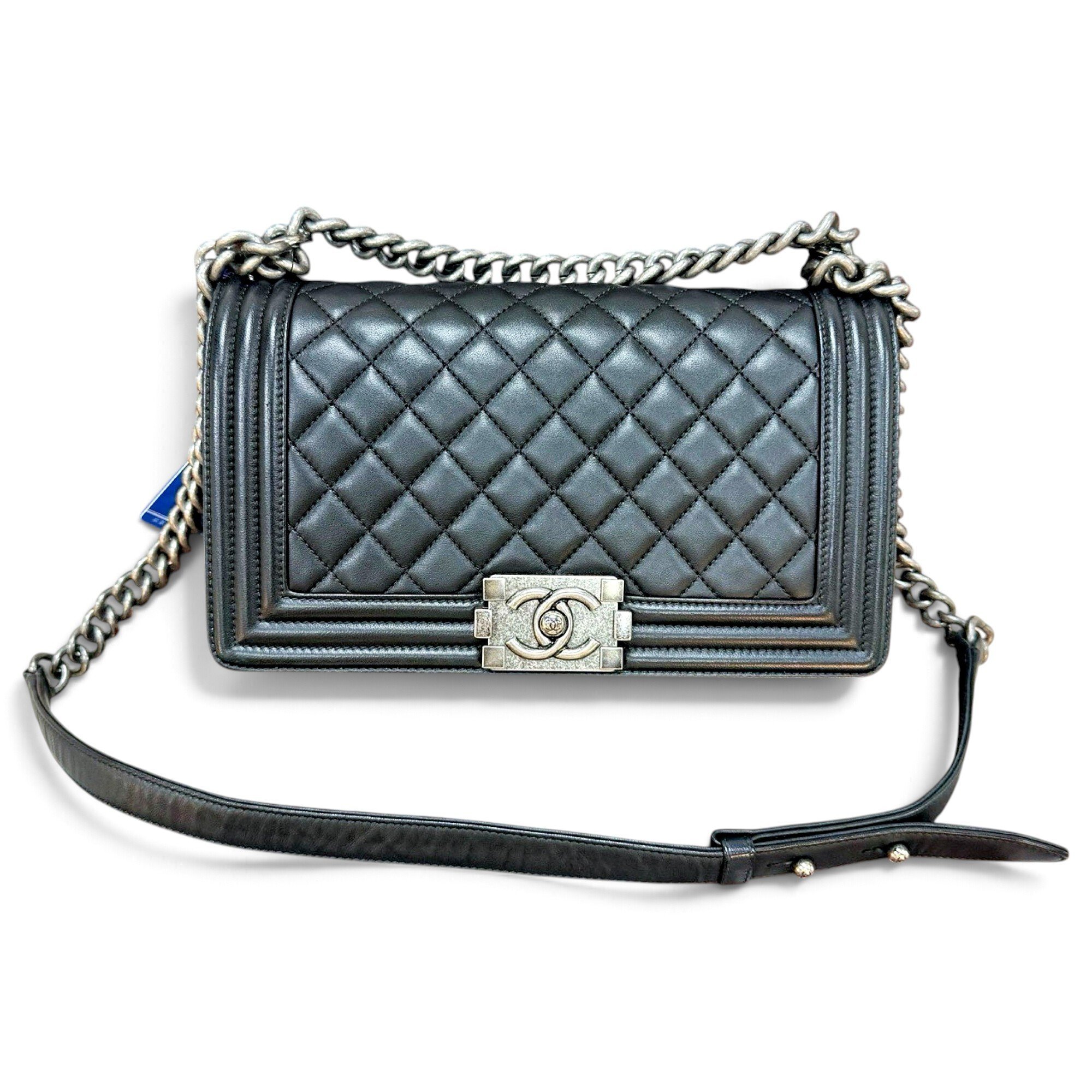 Boy leather handbag
