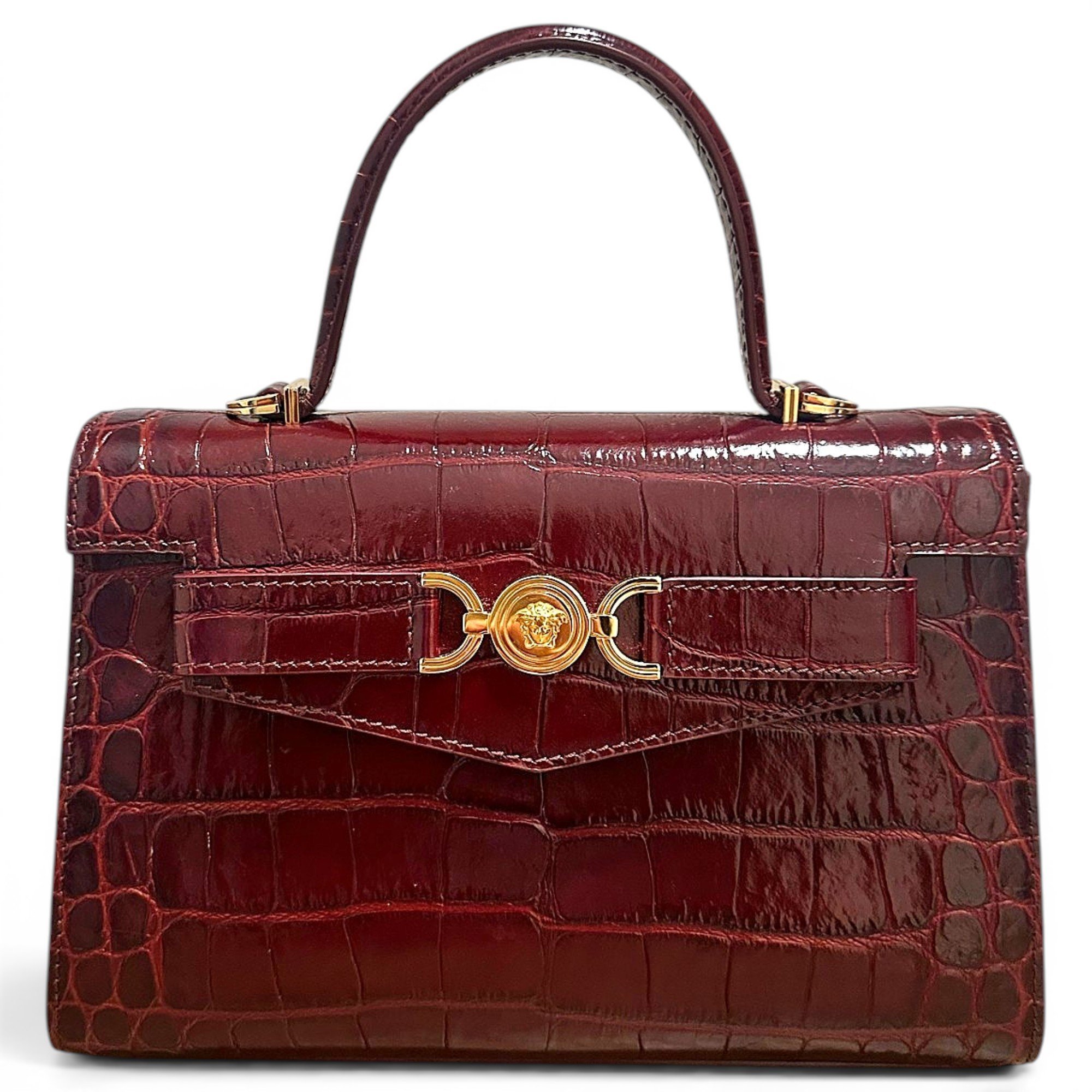 La Medusa crocodile handbag