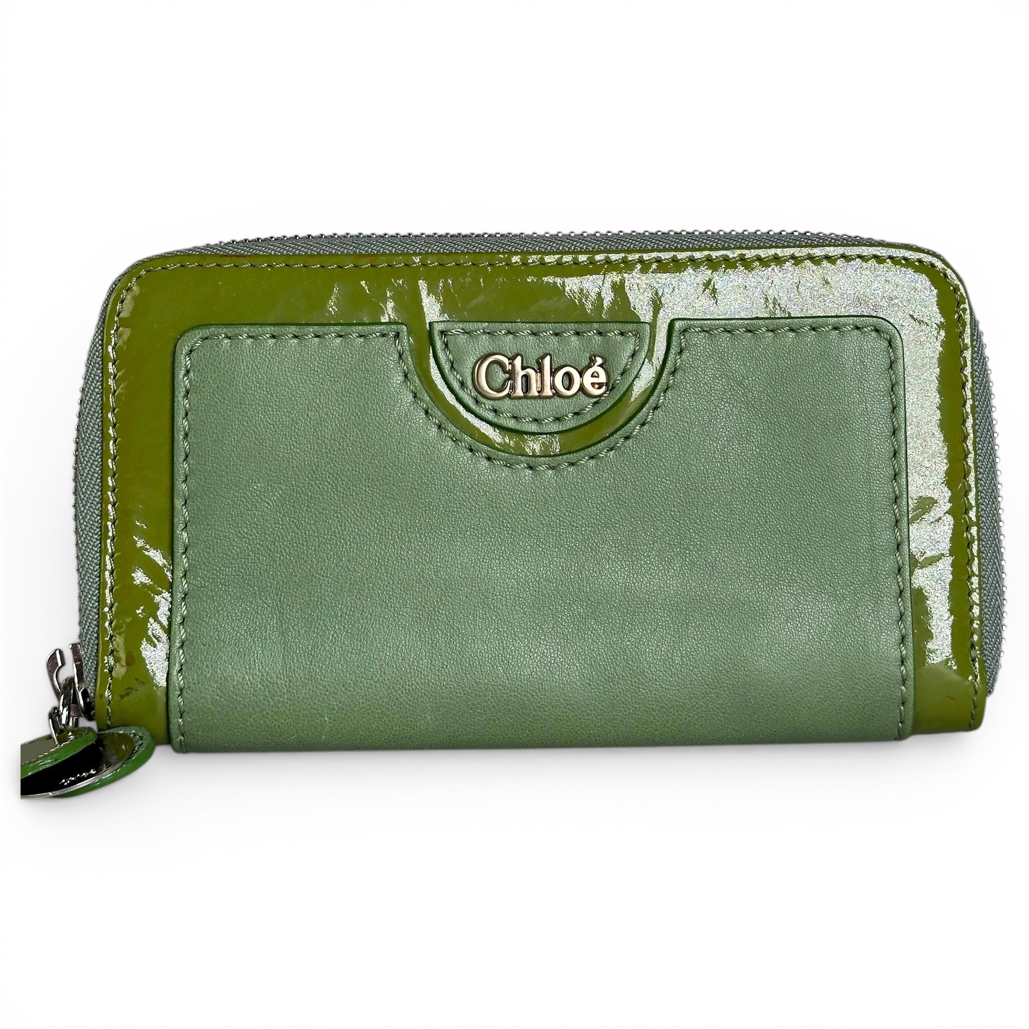 C leather mini bag