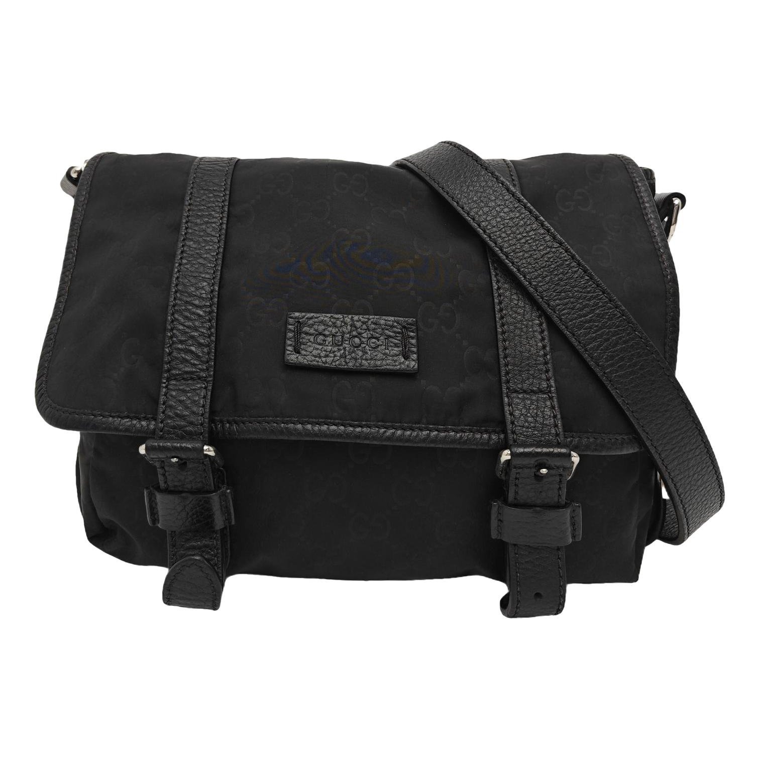 GG Marmont Zip Messenger cloth handbag