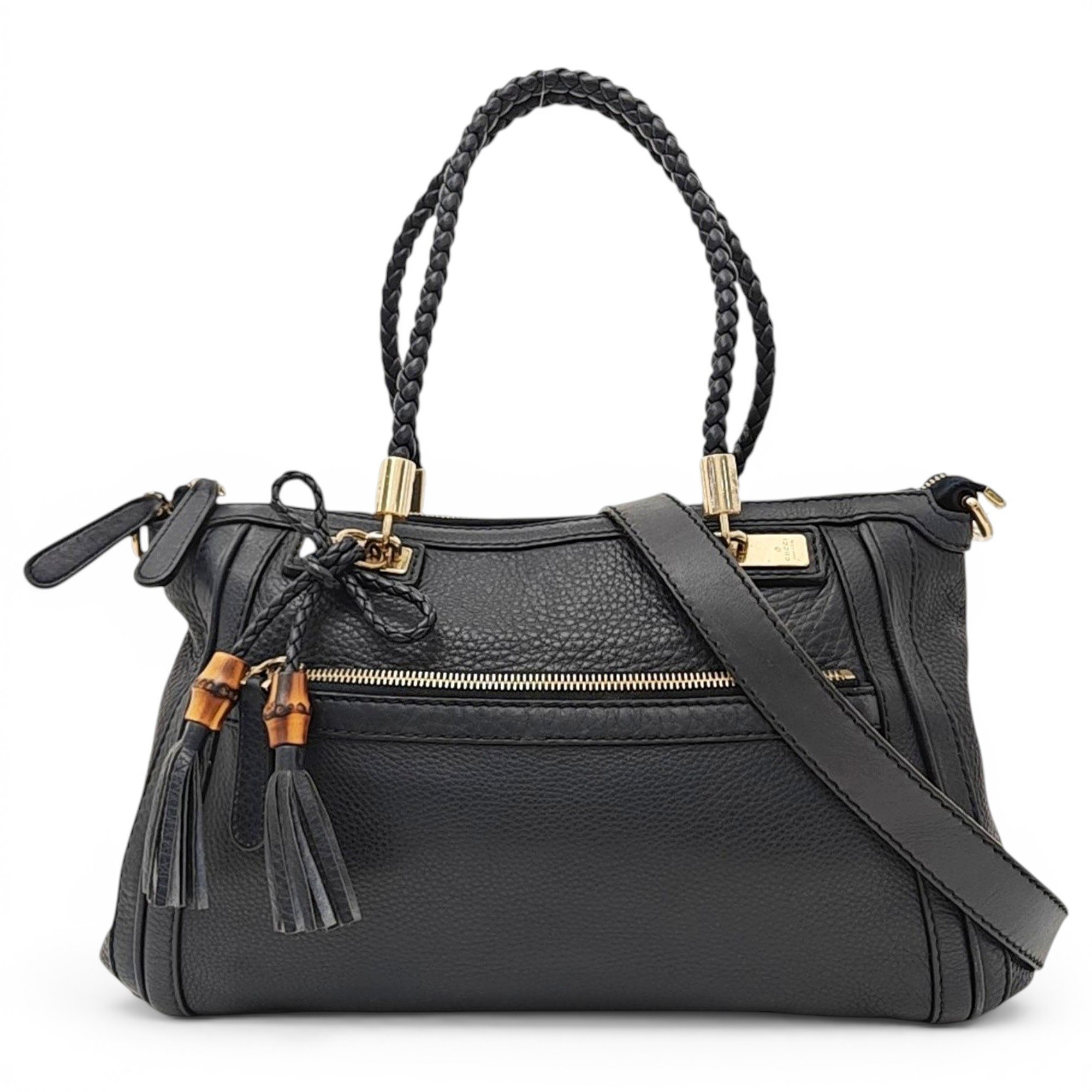 Bella leather handbag
