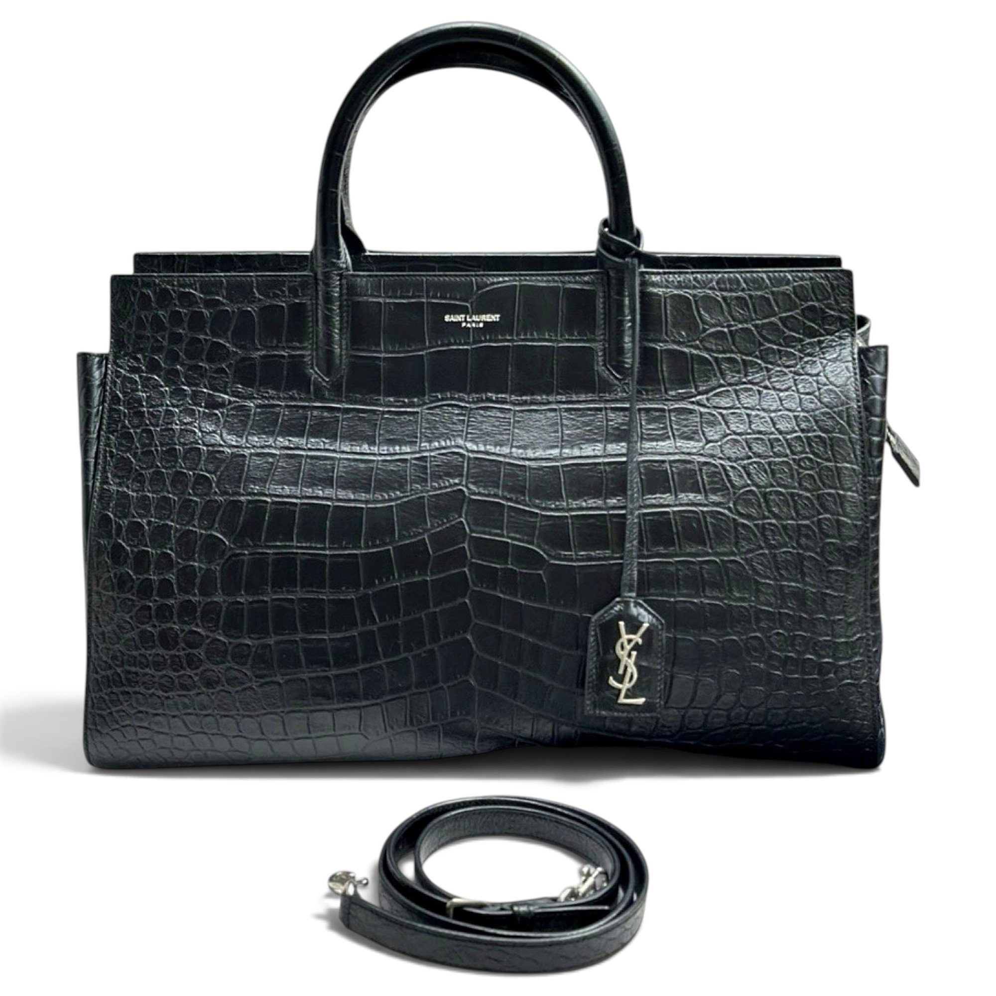 Sac de Jour leather tote