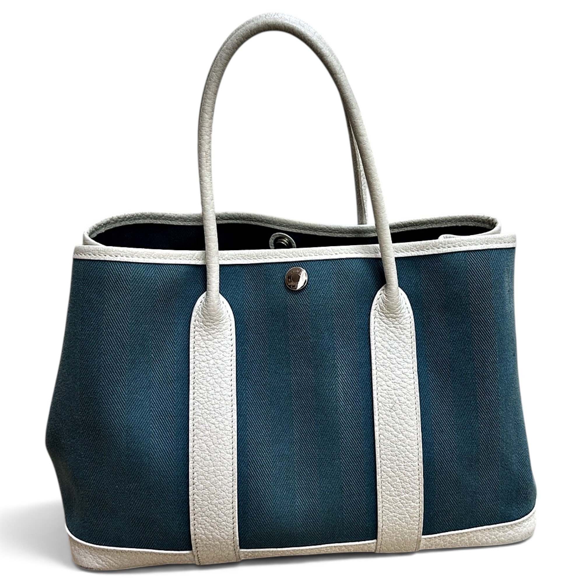 Garden Party leather handbag