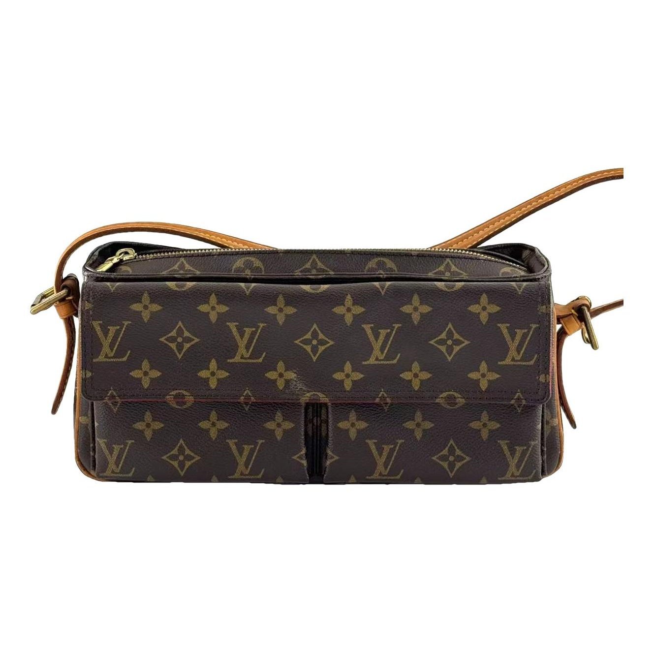 Viva Cité leather handbag