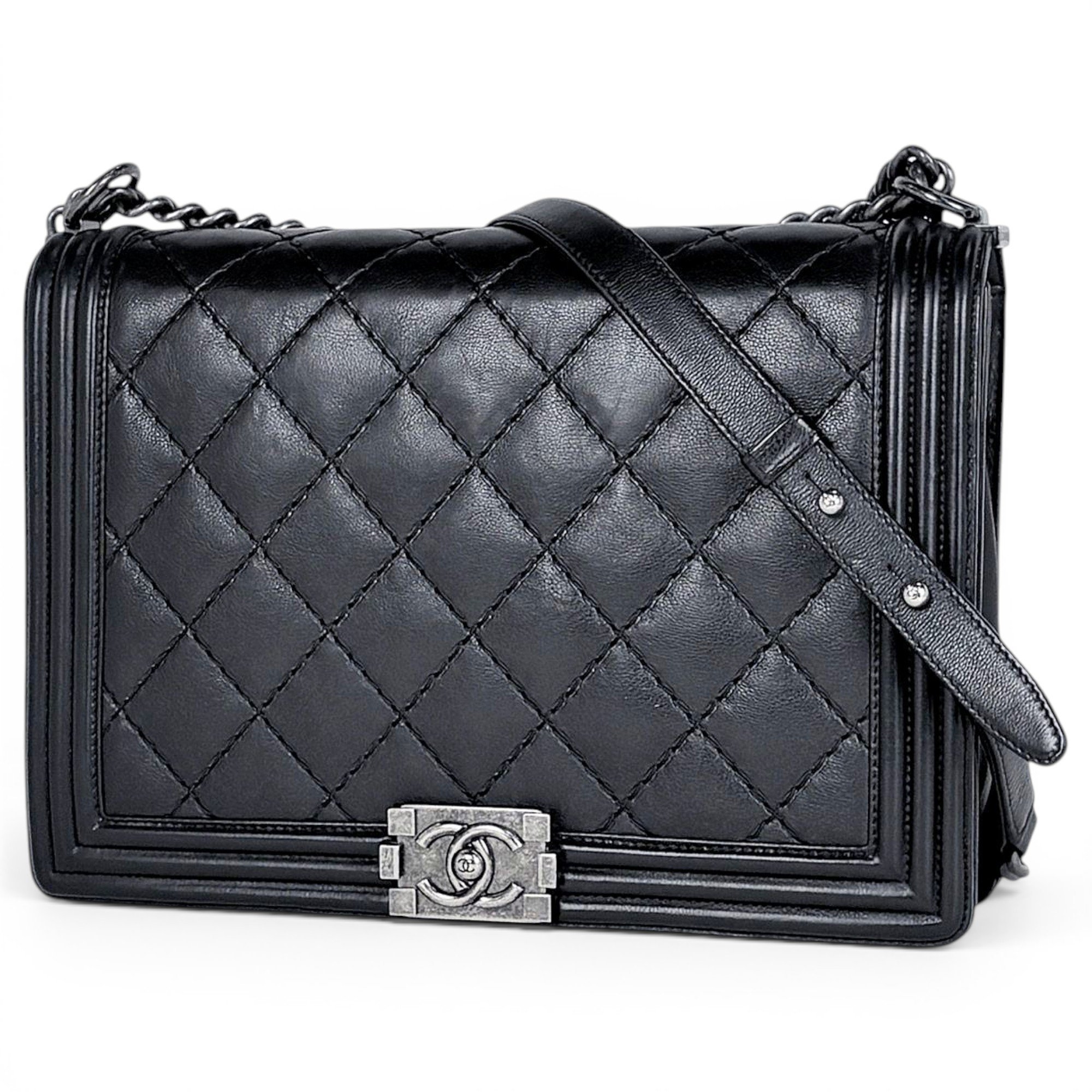 Boy leather handbag