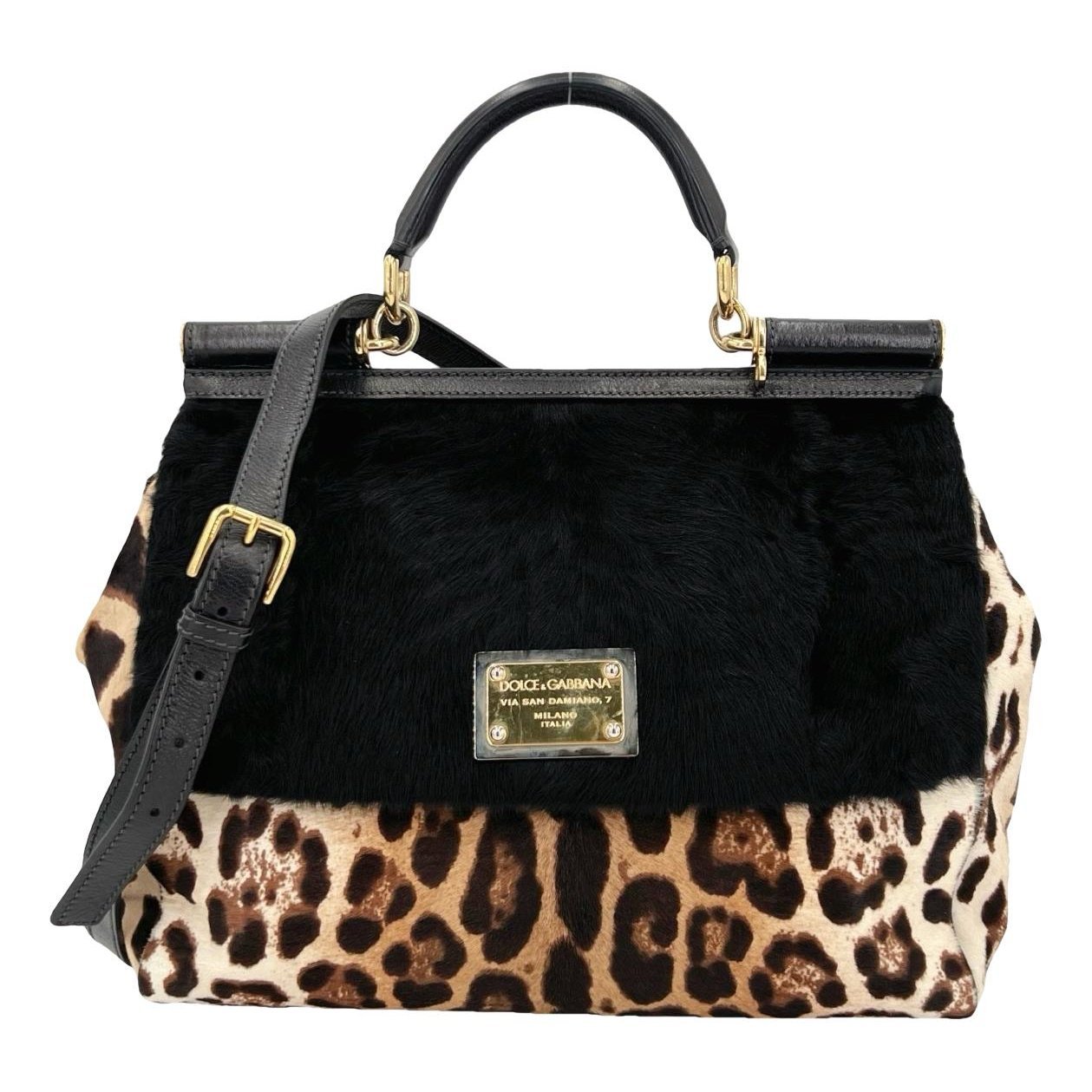 Velvet handbag