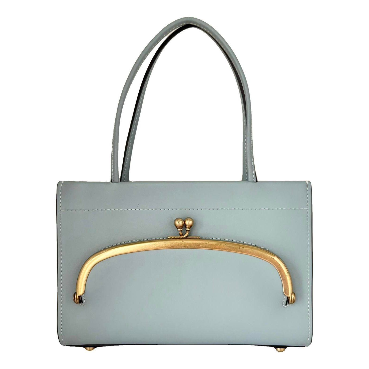 Leather tote
