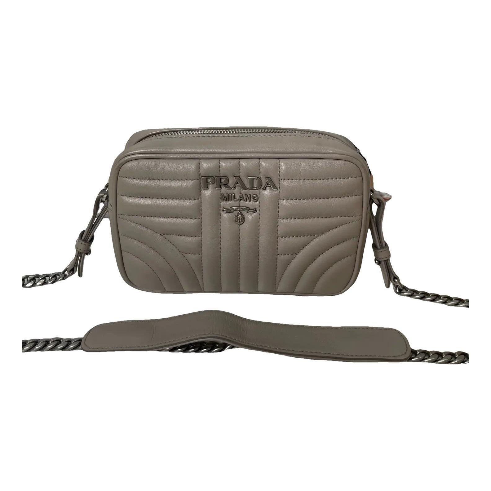Diagramme leather handbag