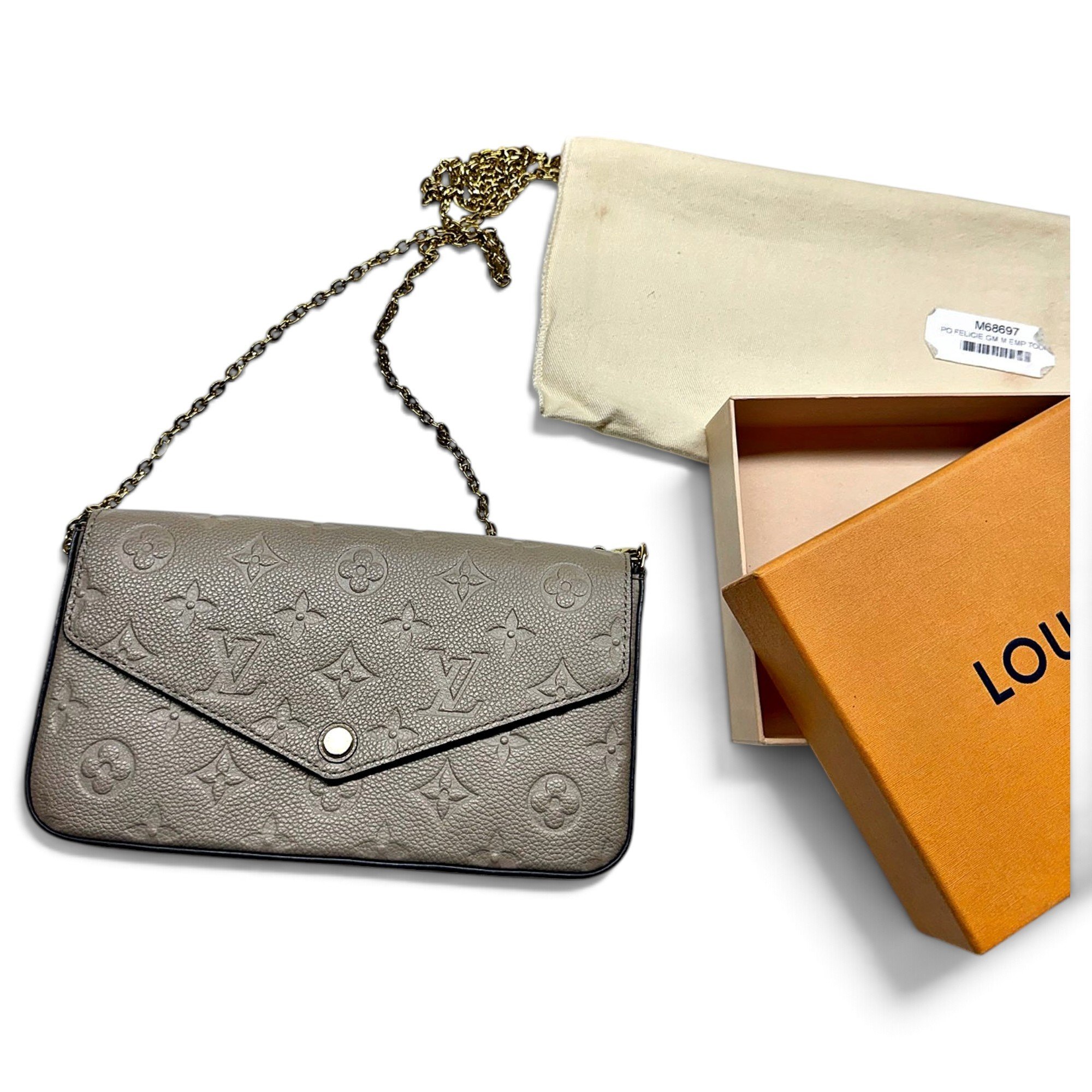 Félicie leather crossbody bag