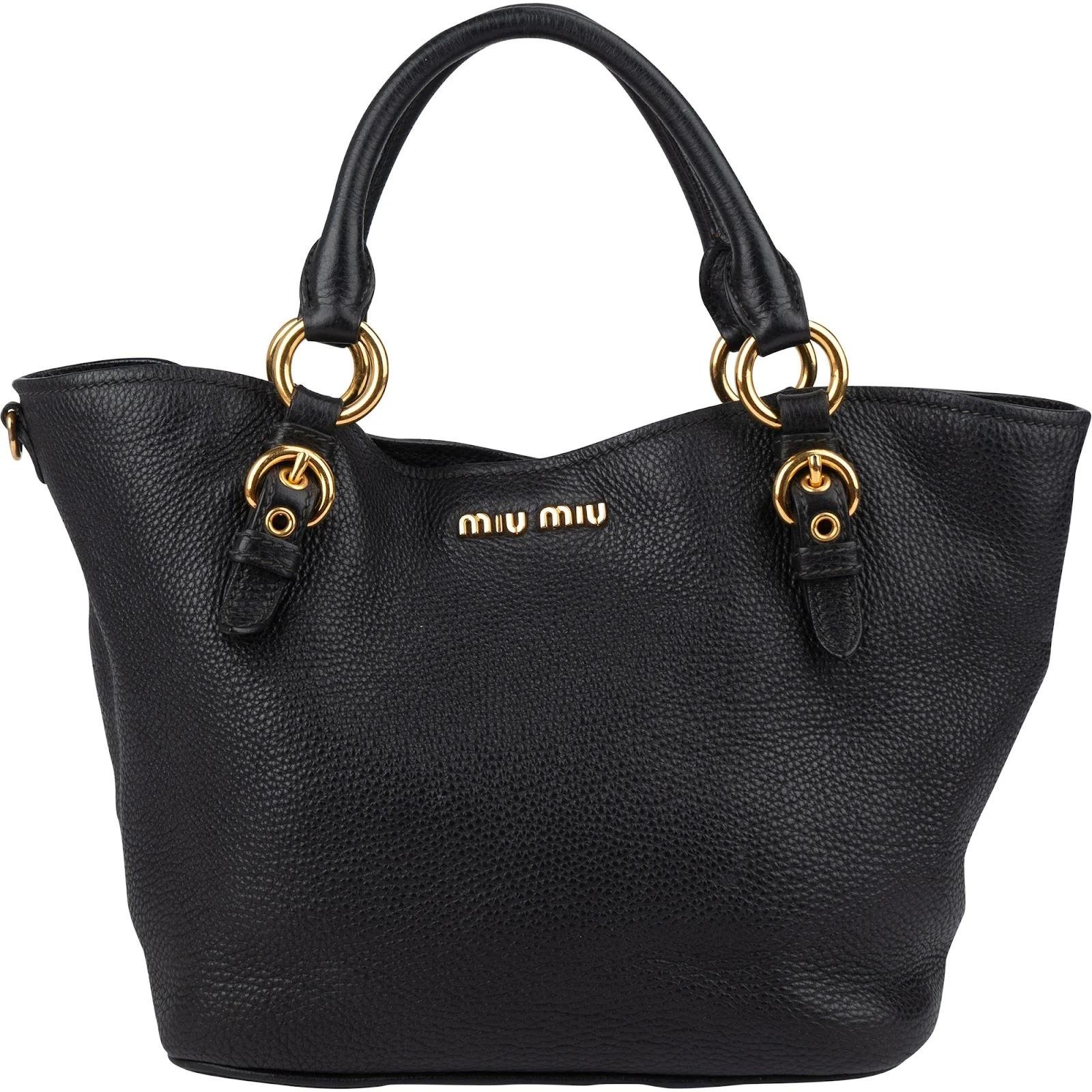 Vitello leather handbag