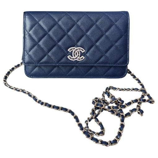 Wallet On Chain Timeless/Classique leather handbag