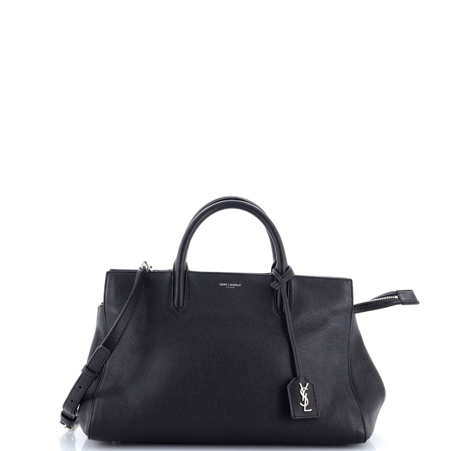 Saint Laurent Rive Gauche Cabas Leather Small