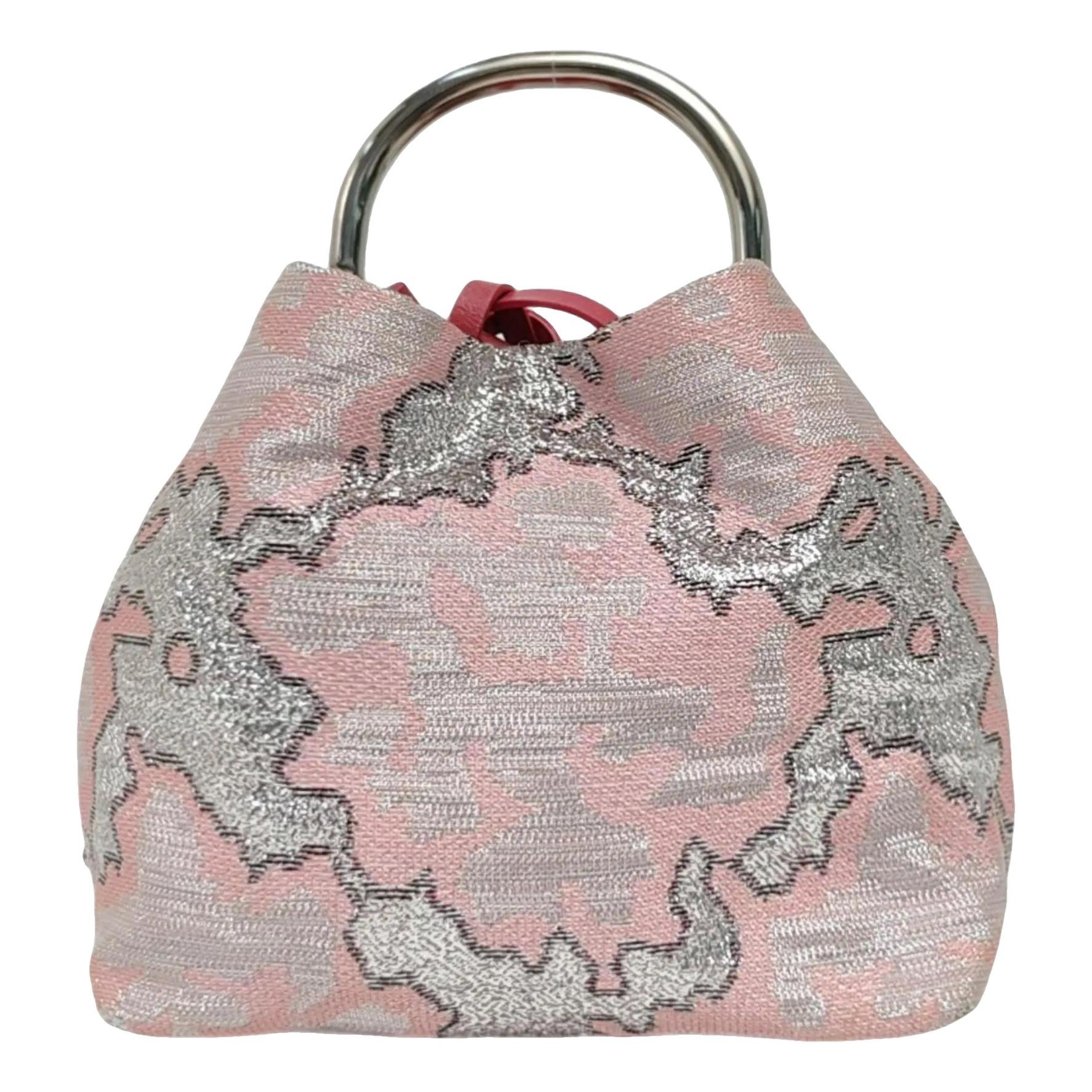Silk handbag