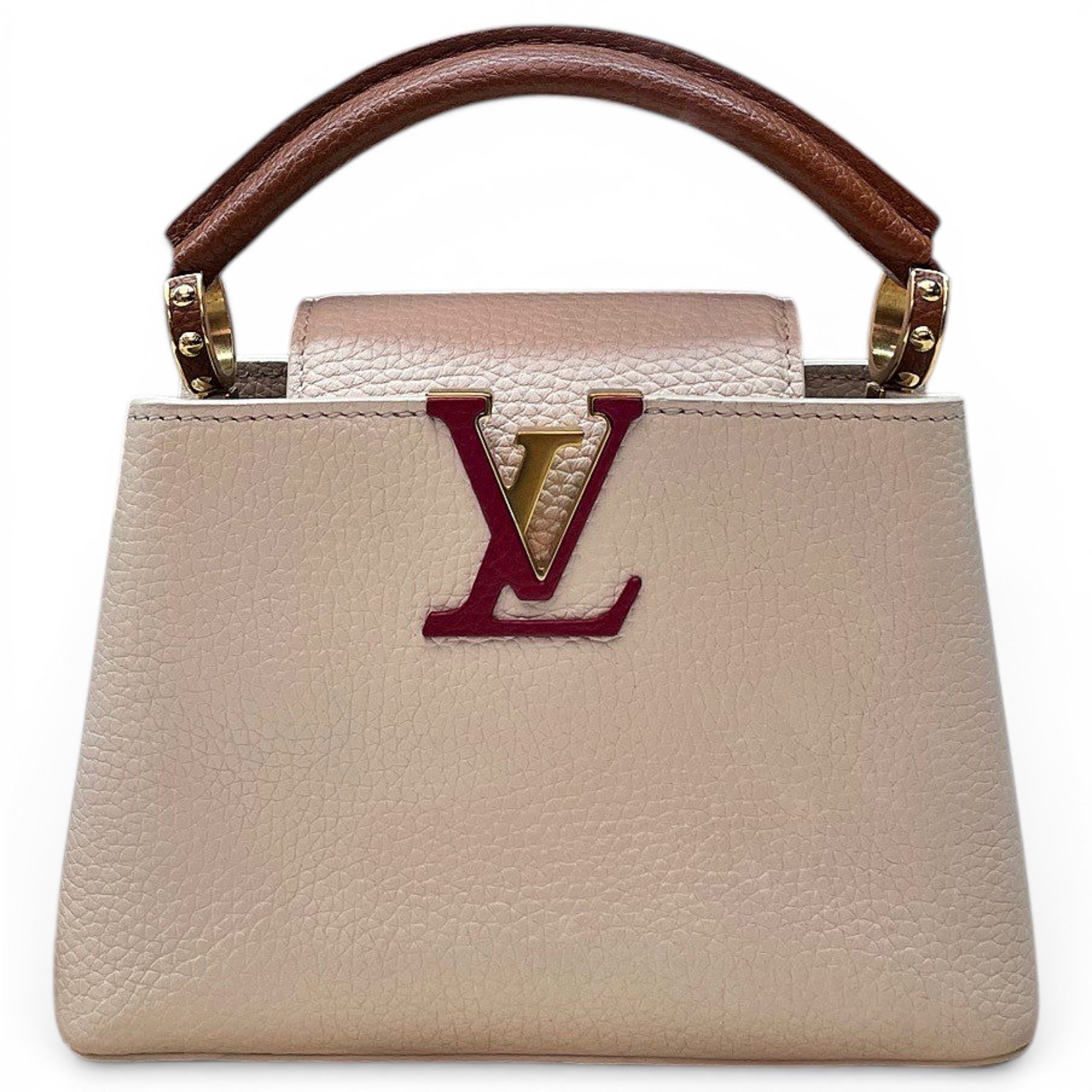 Capucines leather handbag