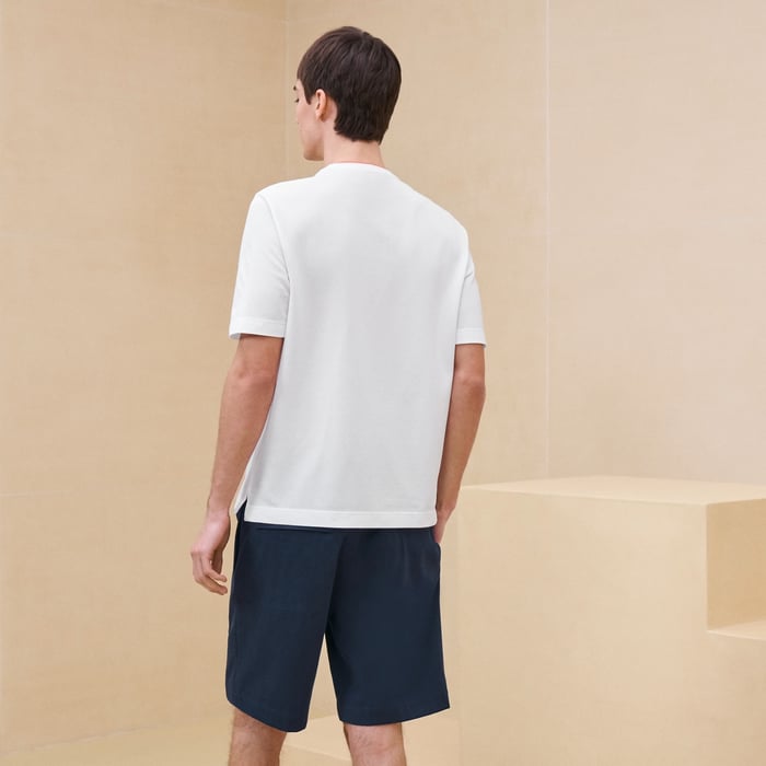 Blanc Camiseta "Piqûres Sellier"