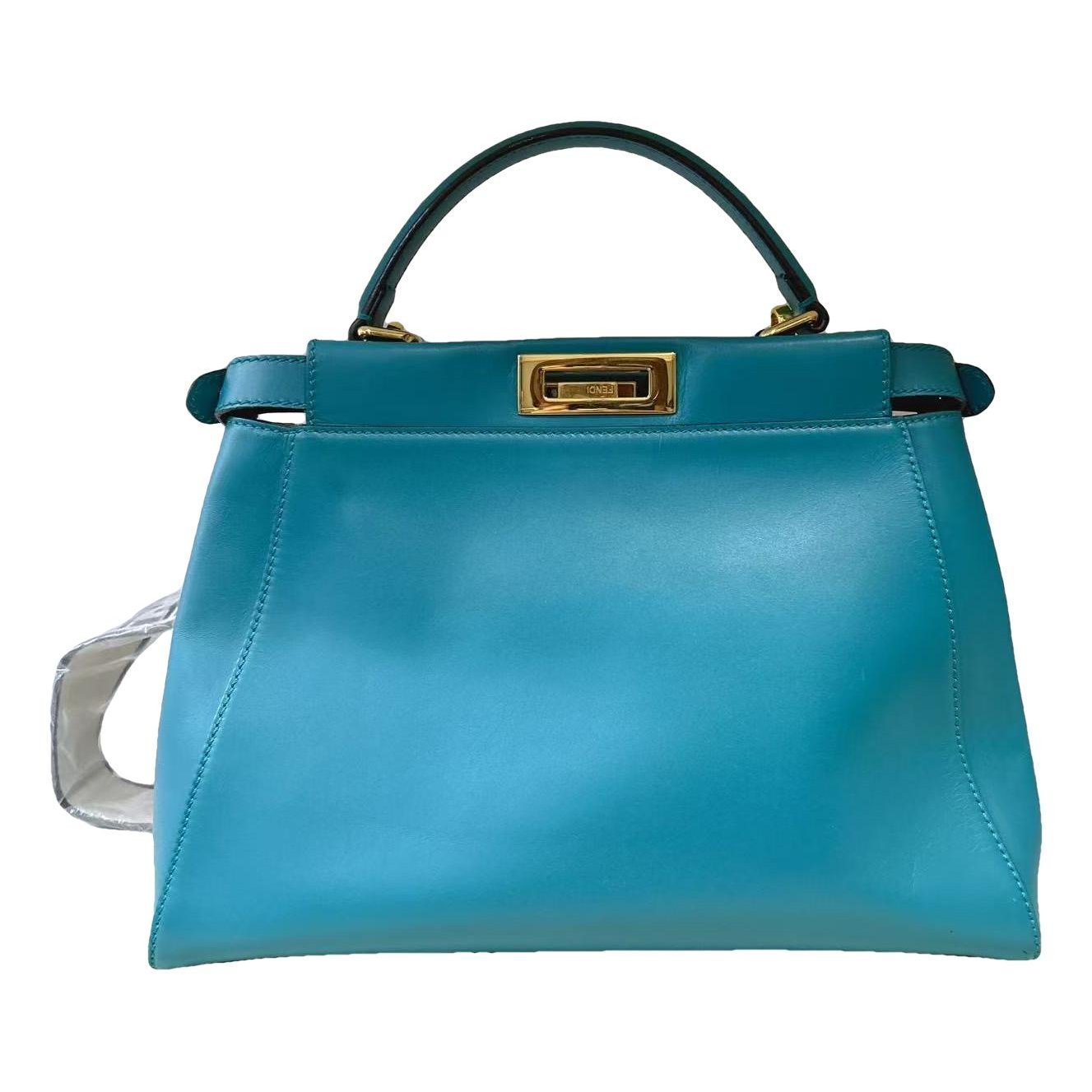 Peekaboo leather handbag