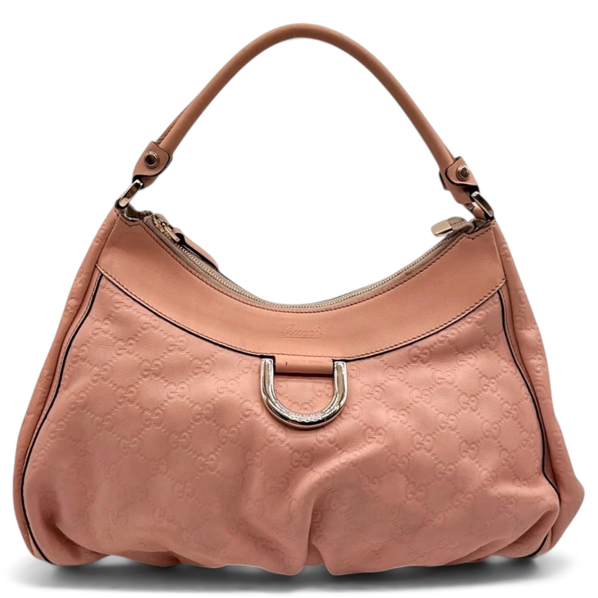 D-Ring leather handbag