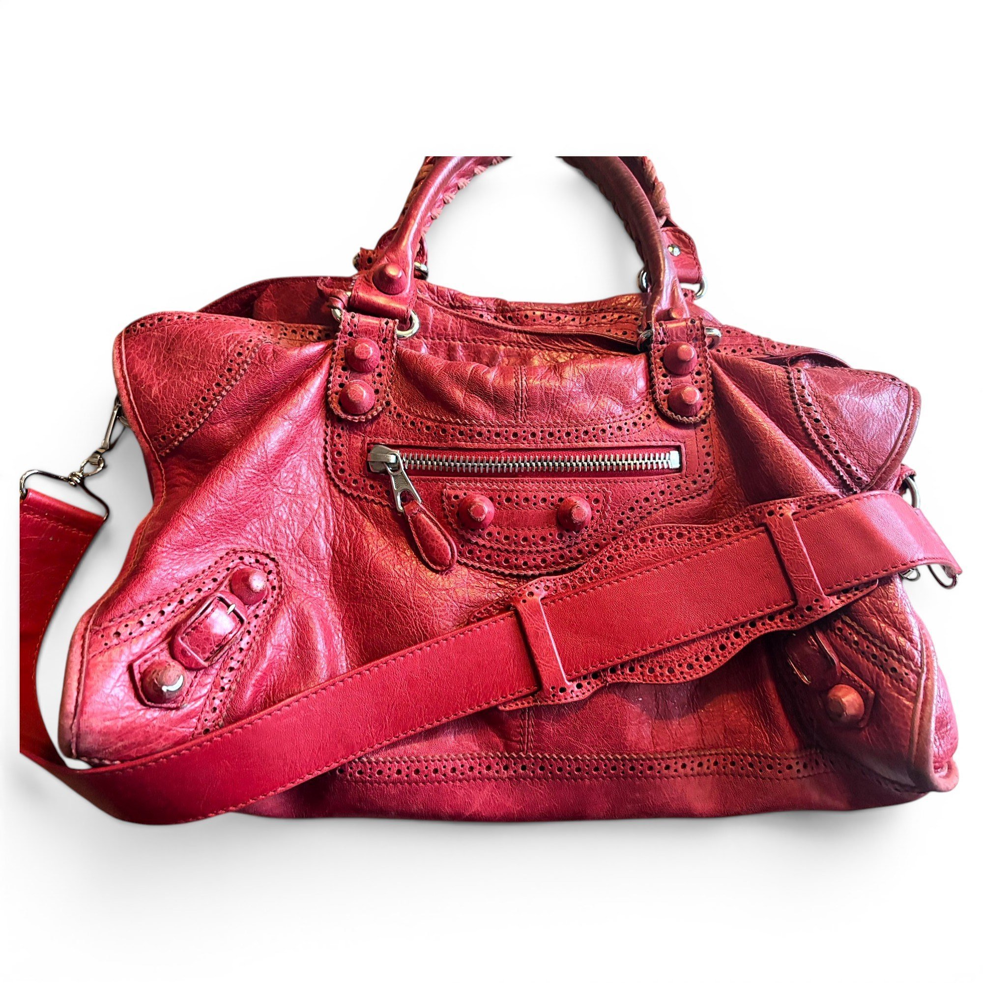 Balenciaga City leather handbag