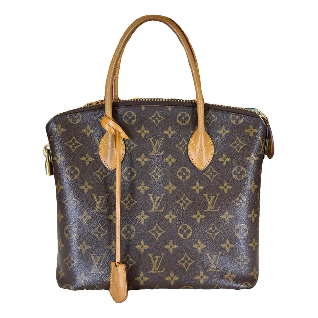 Lockit leather handbag
